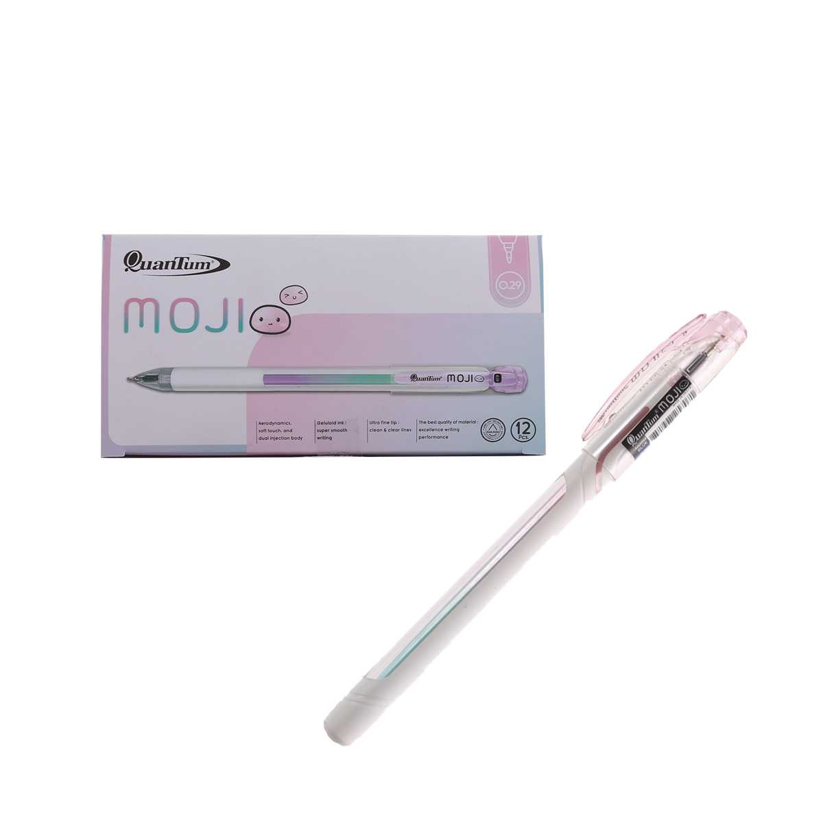 Quantum ปากกาลูกลื่น กด 0.29 MOJI / Ballpoint pen