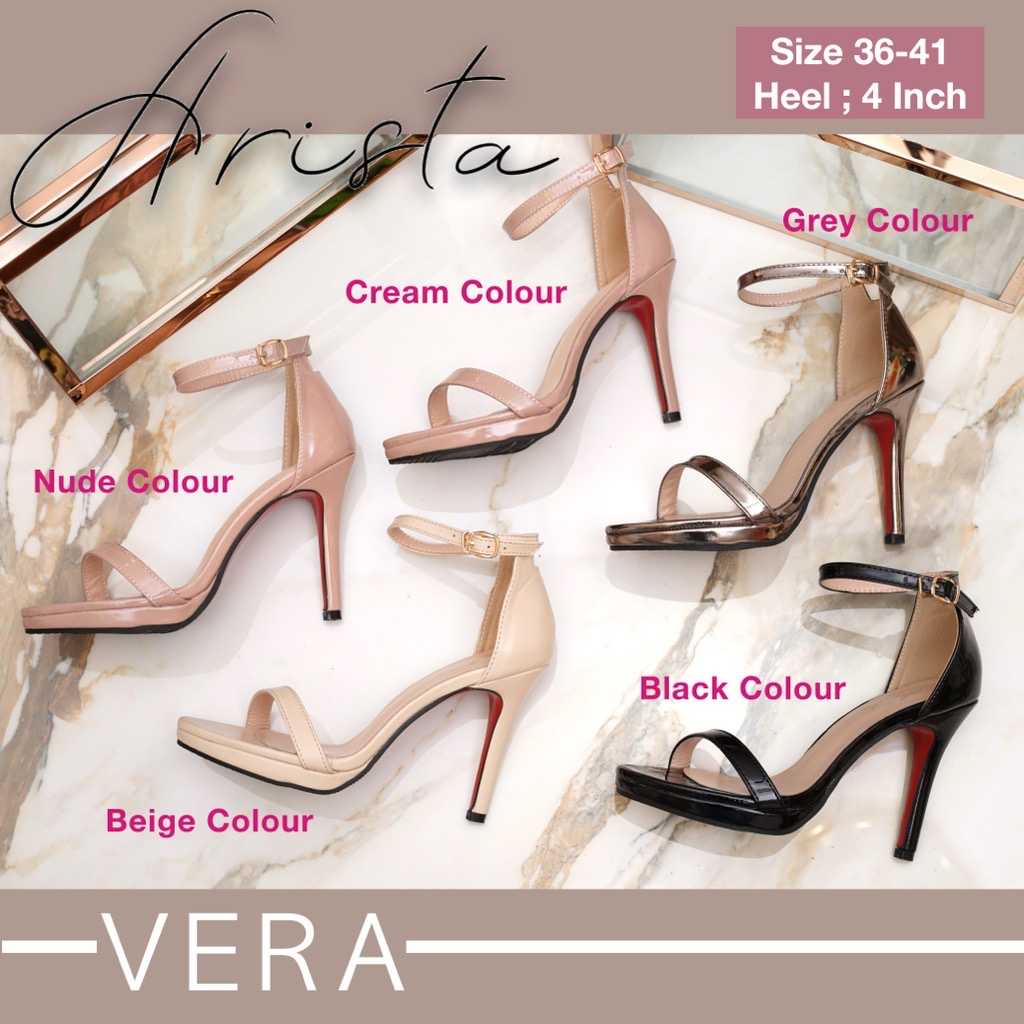 Arista  รองเท้าผู้หญิง รองเท้าส้นสูง รองเท้าเเฟชั่นผู้หญิง รุ่น Vera ( ART-C06 )