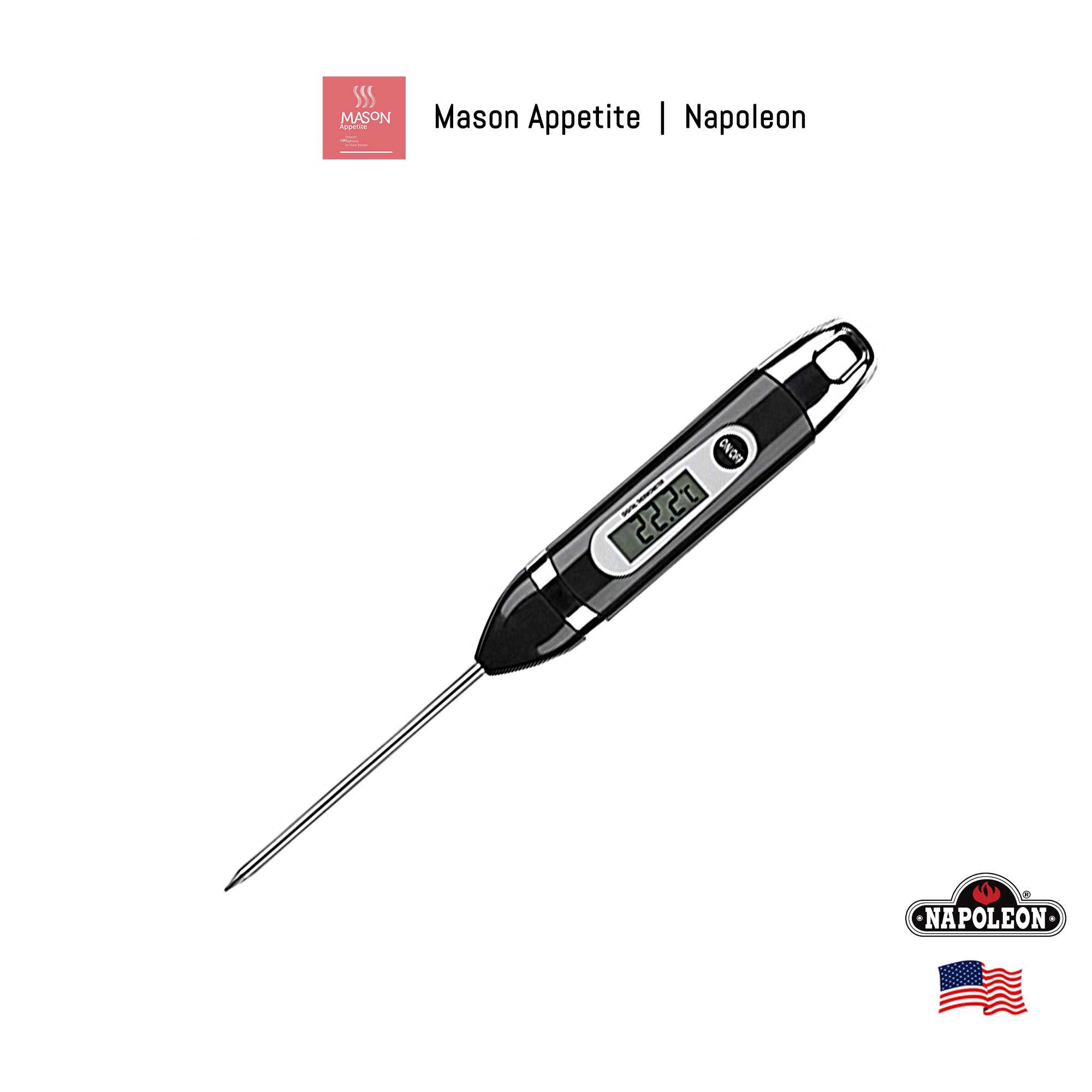 61010 Napoleon In/Outdoor Digital Thermometer ดิจิตัลเทอร์โมมิเตอร์ นโปเลียน