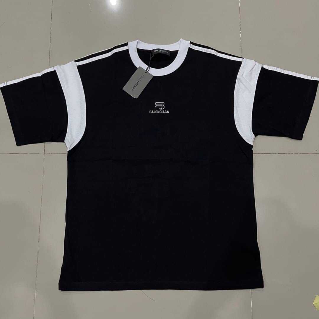 BALENCIAGA BOXY SPORTY T-SHIRT เสื้อยืดคอกลมแขนสั้น แบรนด์บาลองเซียก้า