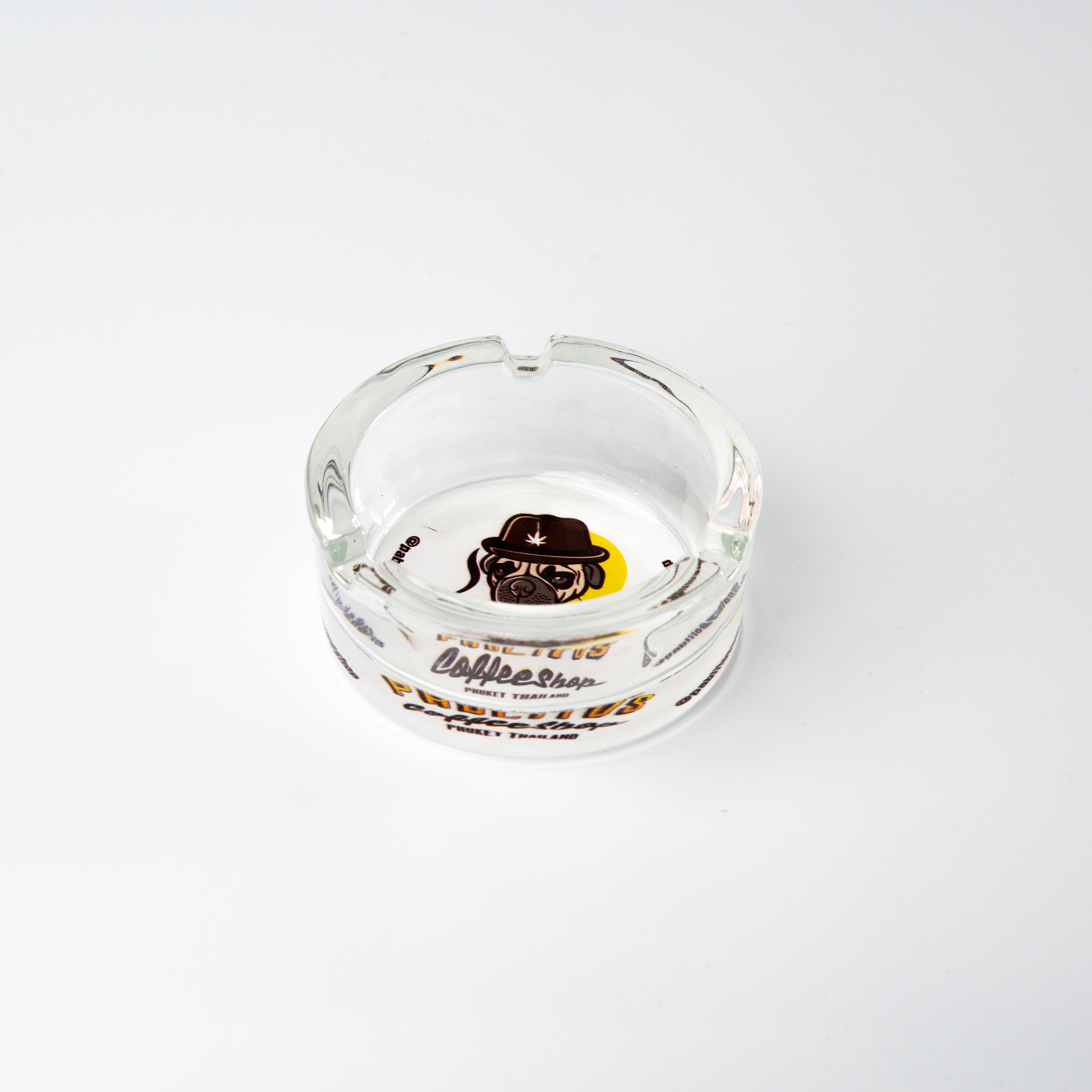 Pablito’s Coffeeshop Glass Ashtray
