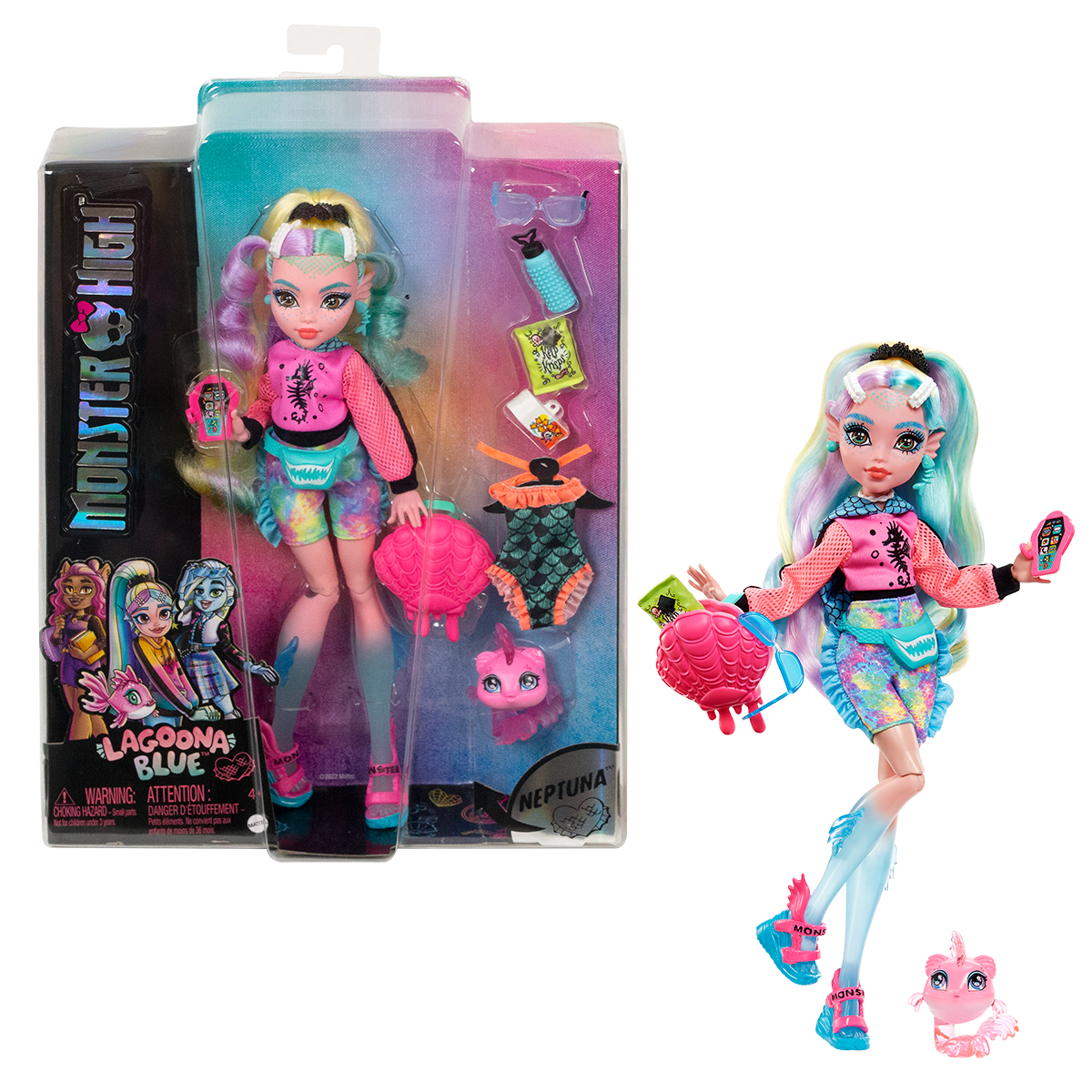 Monster High Lagoona Blue Doll (HHK55)