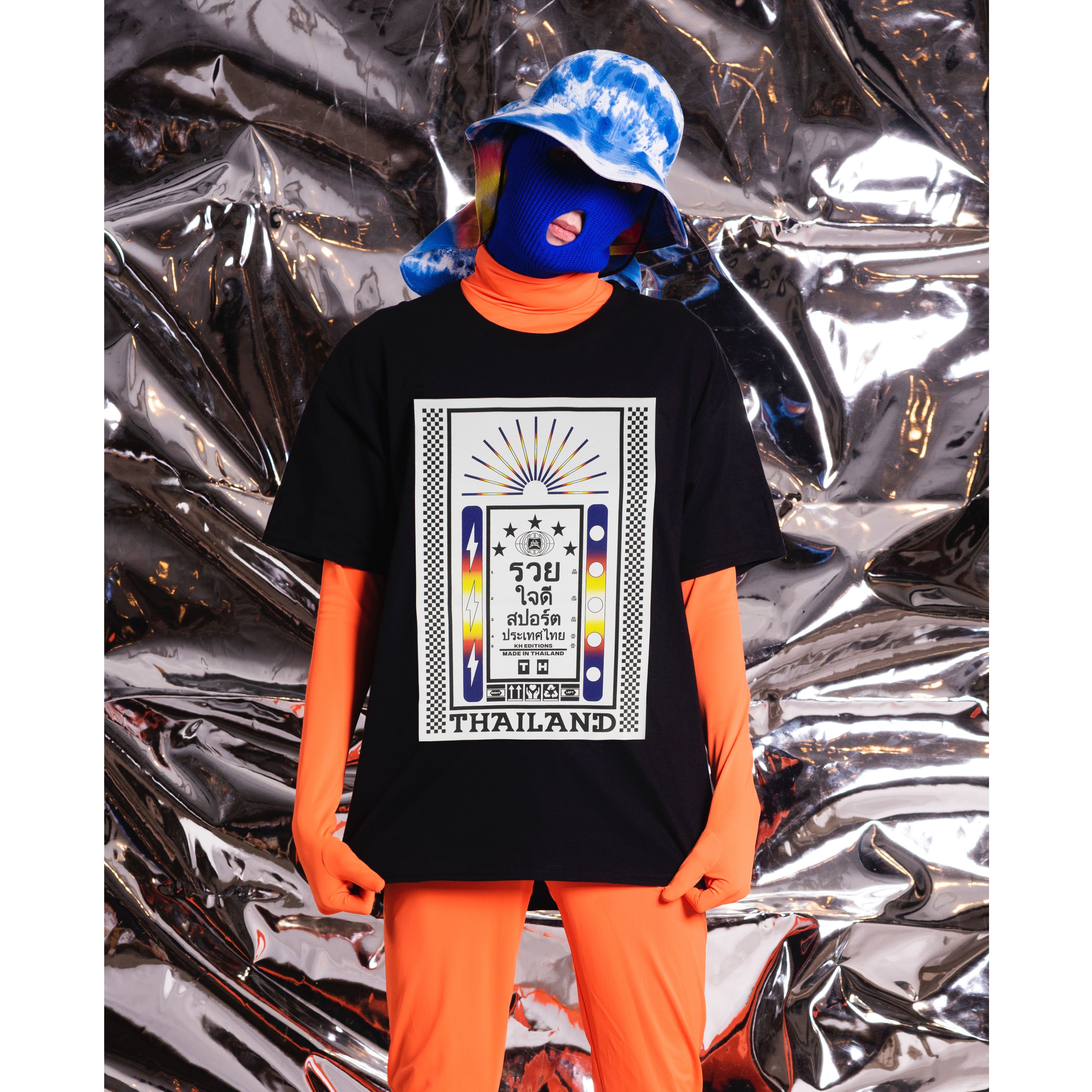 GRAPHIC-PRINT T-SHIRT  | เสื้อยืด พิมพ์ลาย ไทยเทอร์โบ
