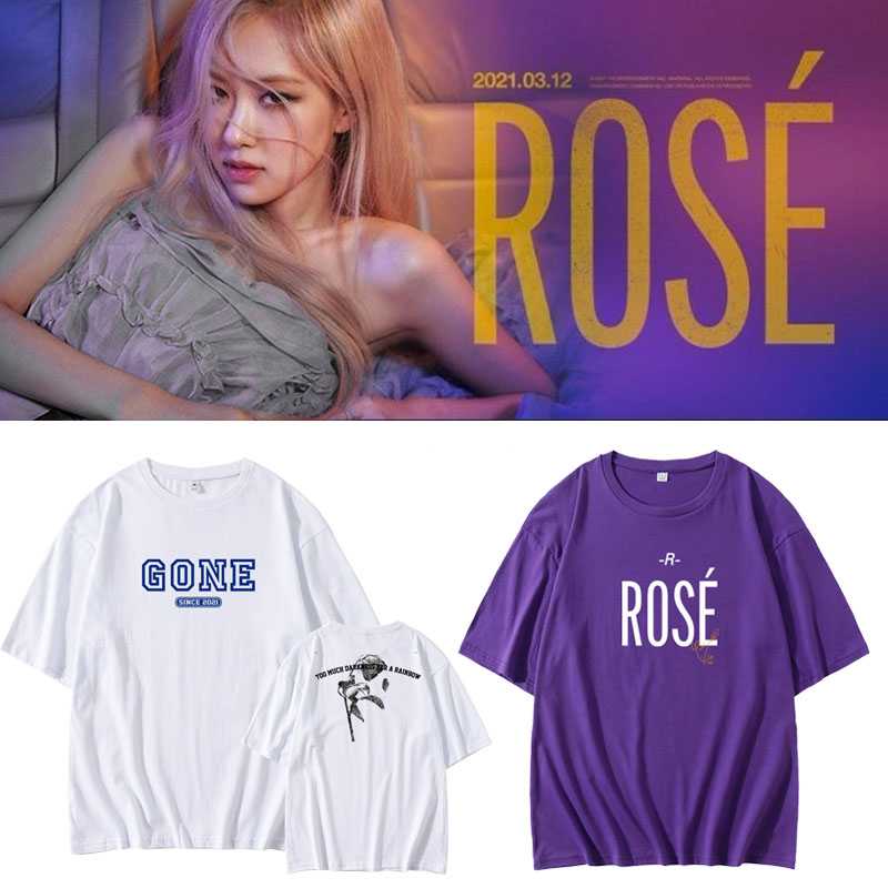 Pre-Order | เสื้อยืด BlackPink ROSE : -R-
