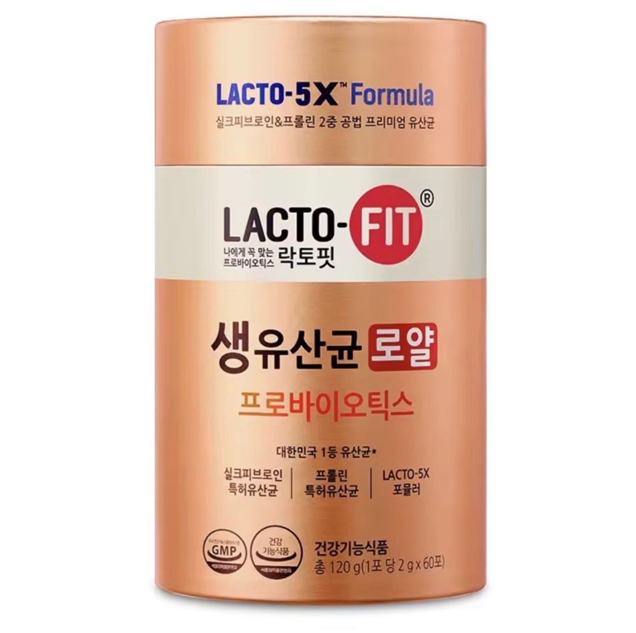Lacto-Fit Royal Plus สูตรพรีเมี่ยม (60 ซอง)
