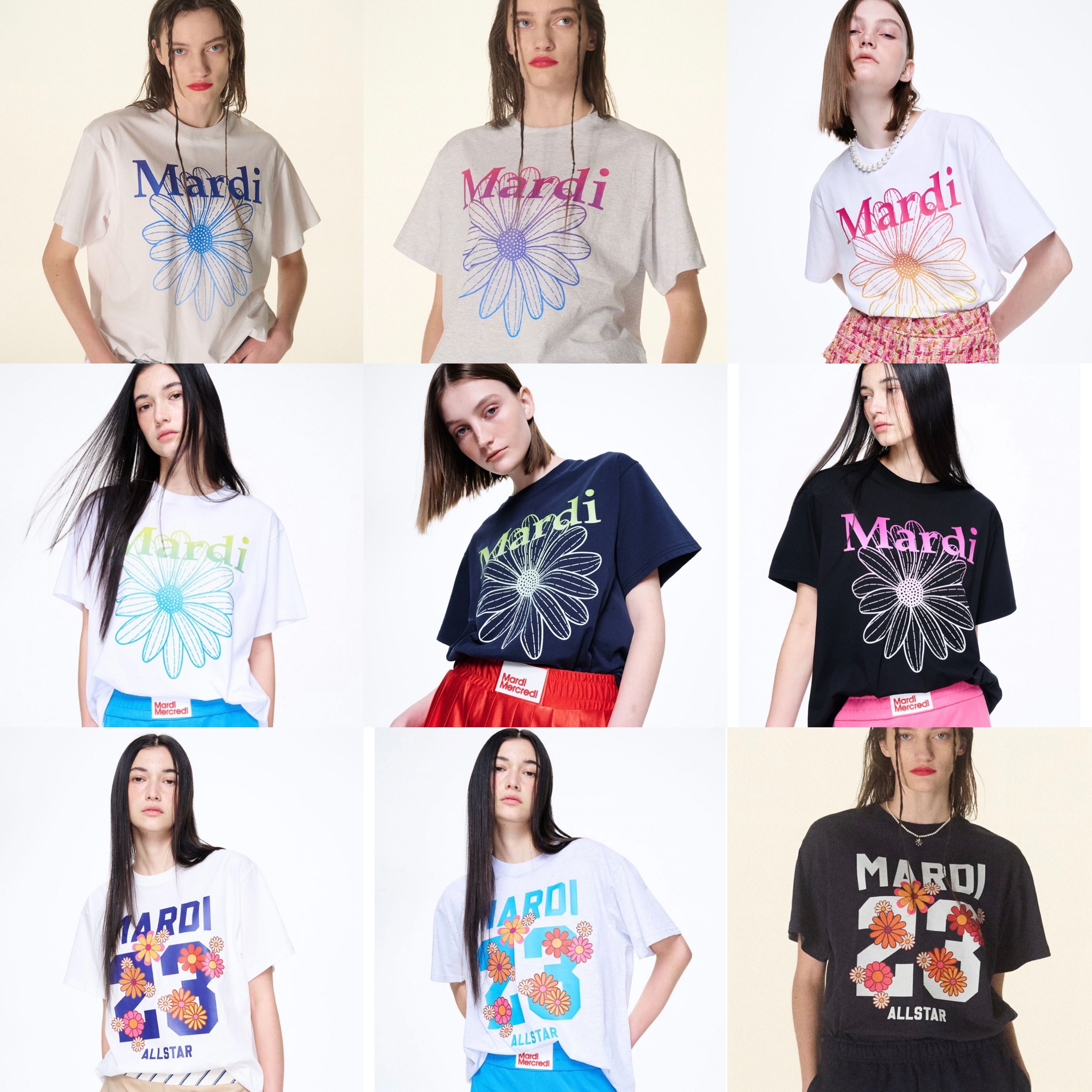 Preorder❣️ Mardi T-Shirts Flowermardi