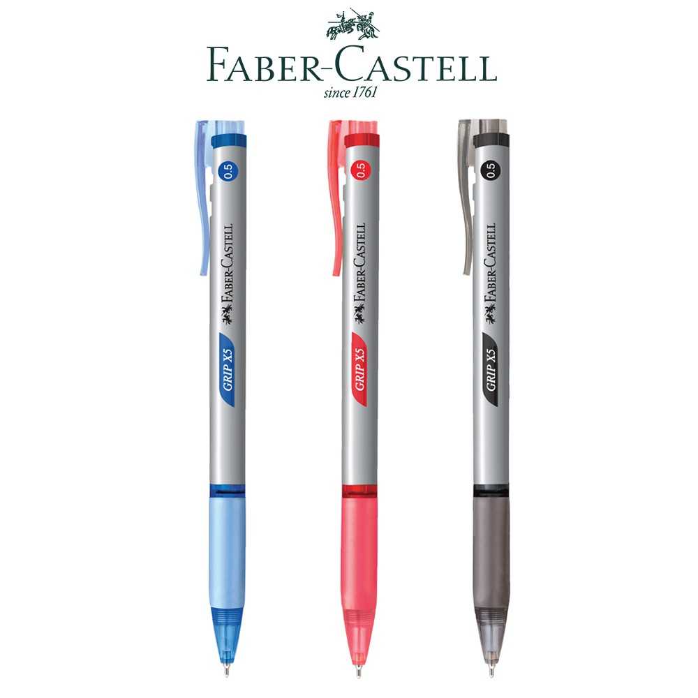 Faber-Castell ปากกากด GRIP X5 0.5 / Ballpoint pen
