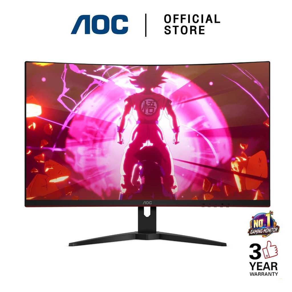 AOC CQ32G2E 31.5 2K inch VA, Curved, FreeSync, 1ms, 144Hz, QHD Monitor (A1-CQ32G2E-67)