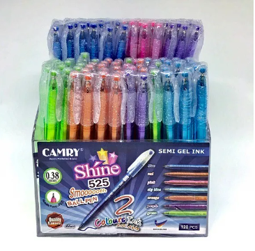 Camry ปากกา 525 กากเพชร / Ballpoint pen