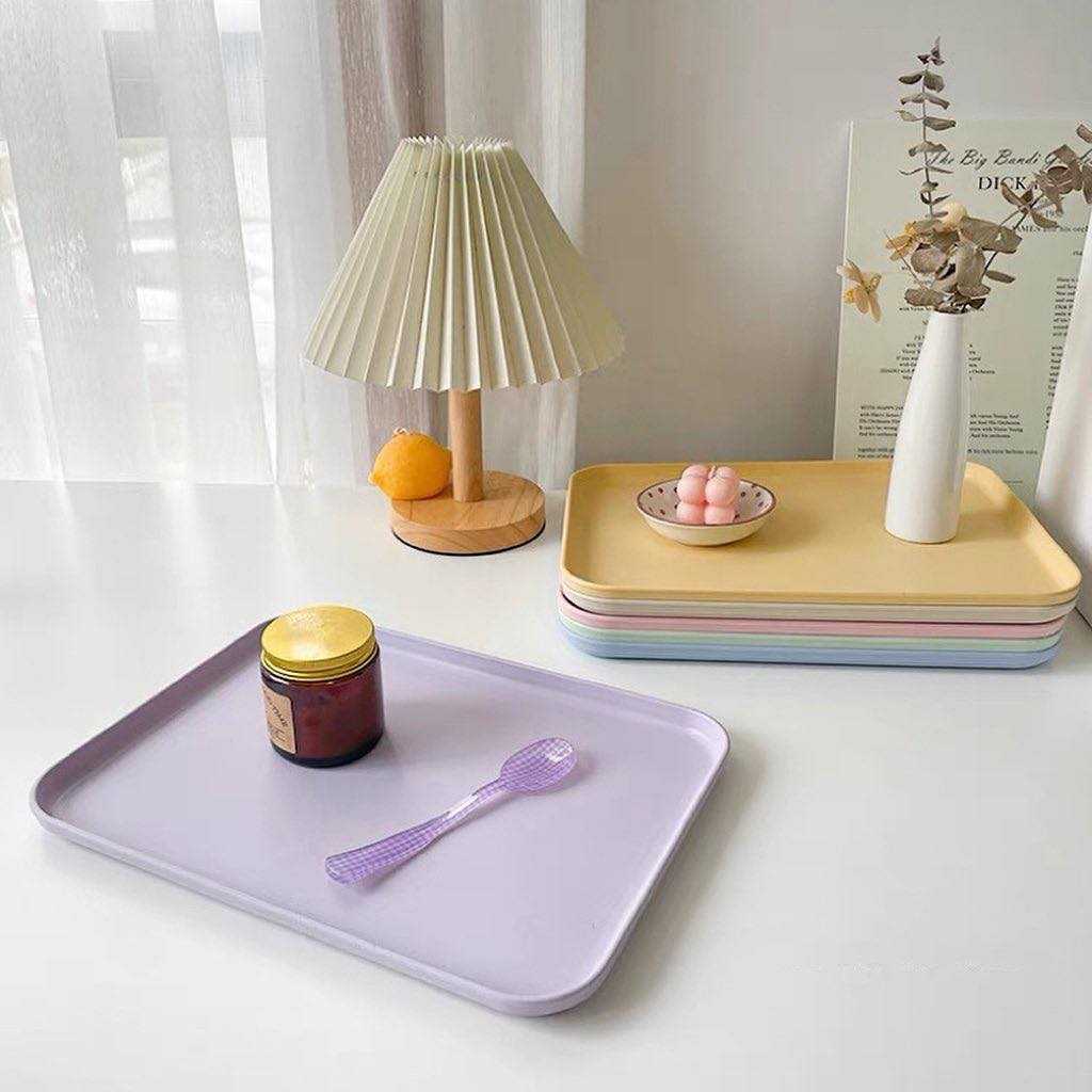 ถาดเสิร์ฟ 𝑷𝒂𝒔𝒕𝒆𝒍 Twinnies Decor