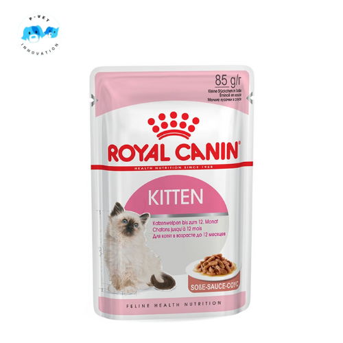Royal Canin โรยัล คานิน อาหารแมวแบบเปียกเพ้าซ์ สำหรับลูกแมวทุกสายพันธุ์