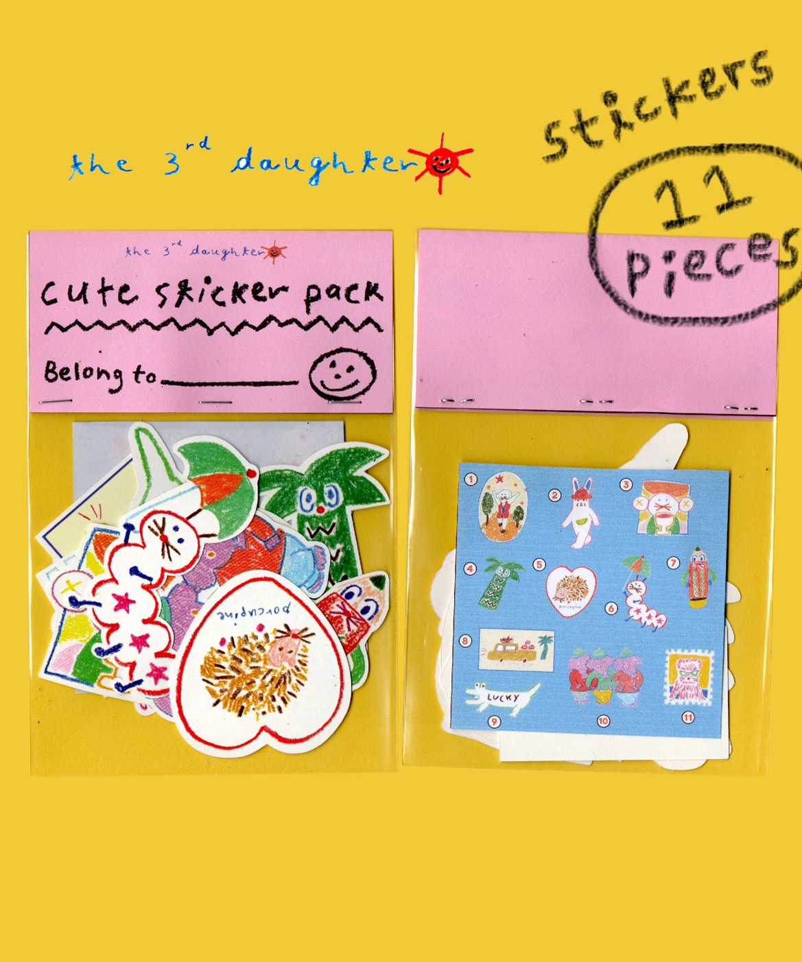 cute sticker pack