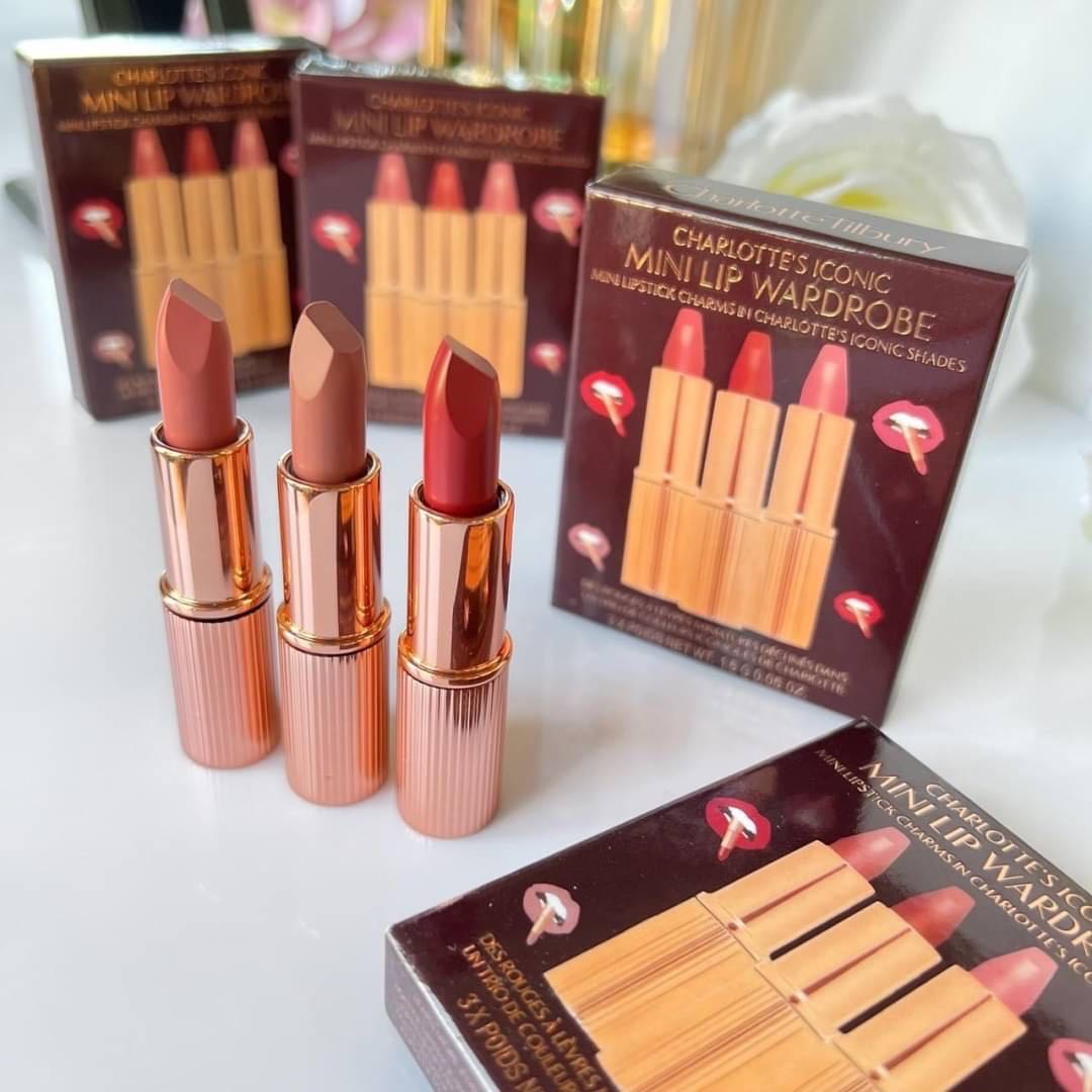 Charlotte Tillbury  Mini​ Lipstick x 3 Pcs.