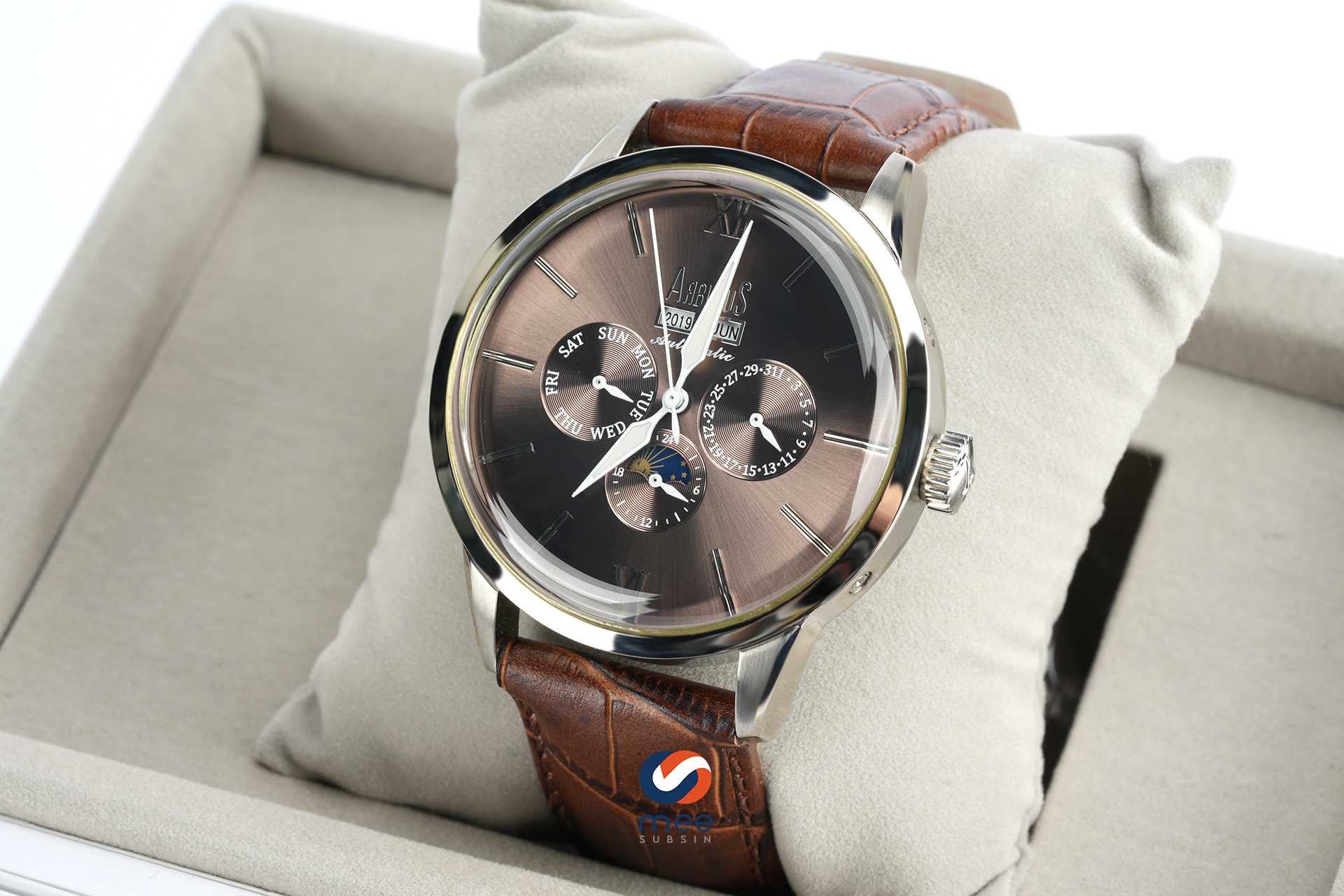 ARBUTUS Automatic Brown Dial Men's Watch [AR713SIF]