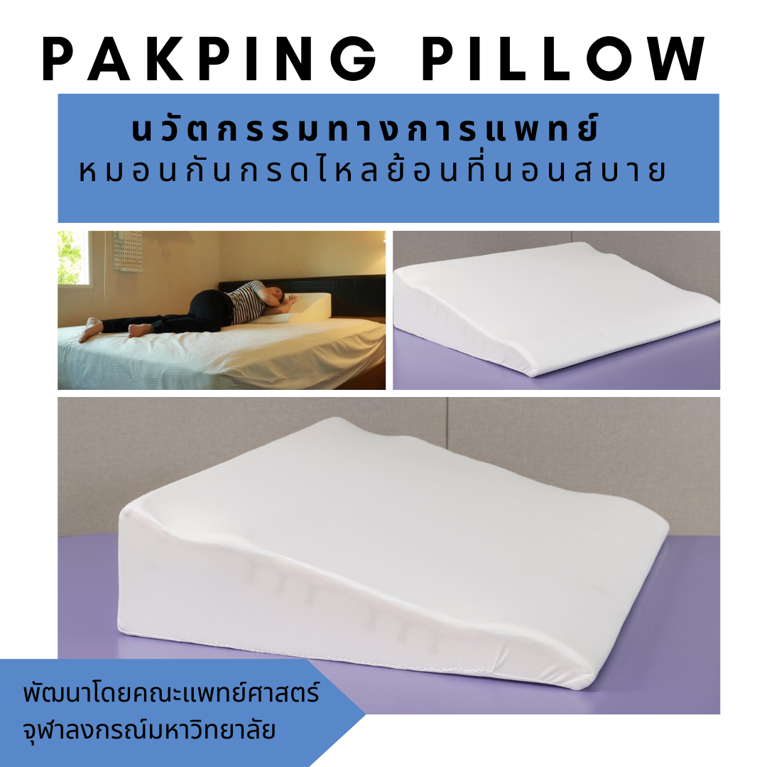 หมอนลดกรดไหลย้อน หมอนกันกรดไหลย้อน หมอนพักพิง