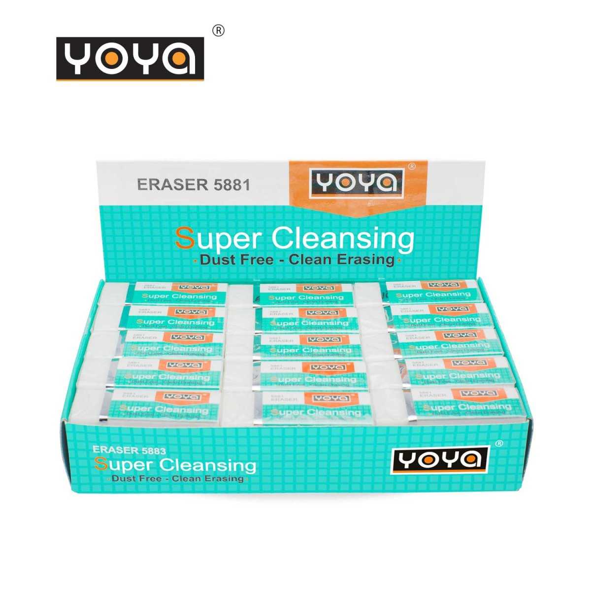 YOYA ยางลบดินสอ แพ็ค 30 รุ่น 5881 / Eraser