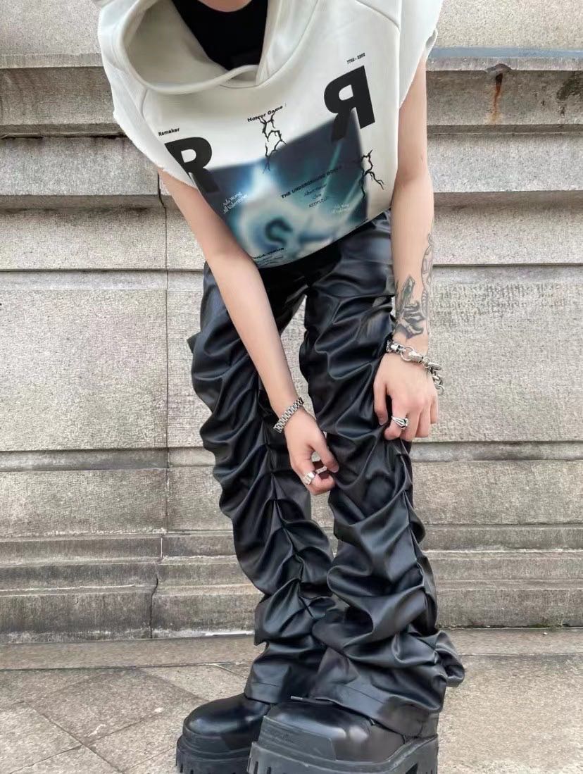 WRINKLE PANTS