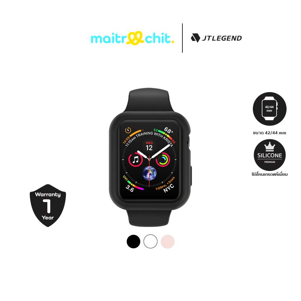 JTLEGEND รุ่น Doux เคสสำหรับ Apple Watch Series 4/5/6 (42/44 MM)