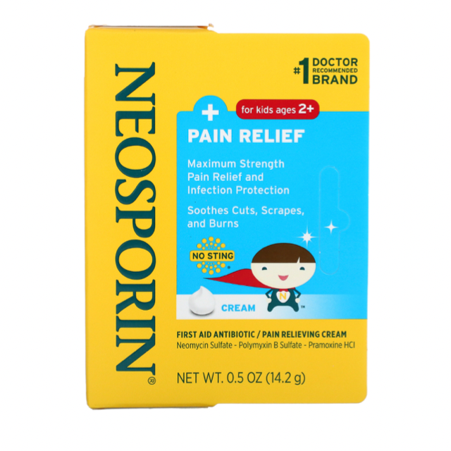 ครีมทำแผลและป้องกันการติดเชื้อสำหรับเด็ก Neosporin