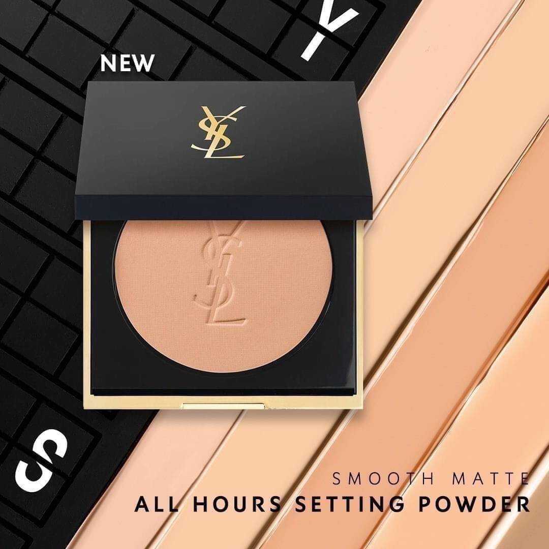 แป้งรองพื้น  YSL ALL HOURS SETTING POWDER