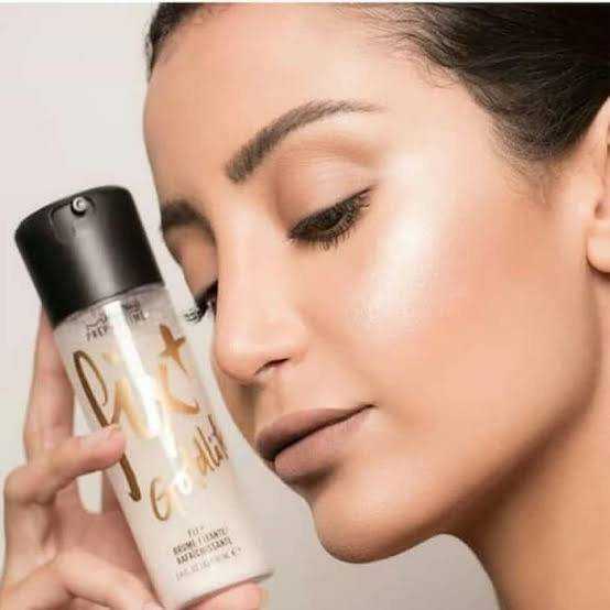 สเปรย์น้ำแร่ บำรุงหน้า MAC Prep  Prime Fix (SHIMMER) 100ml. #GOLDLITE