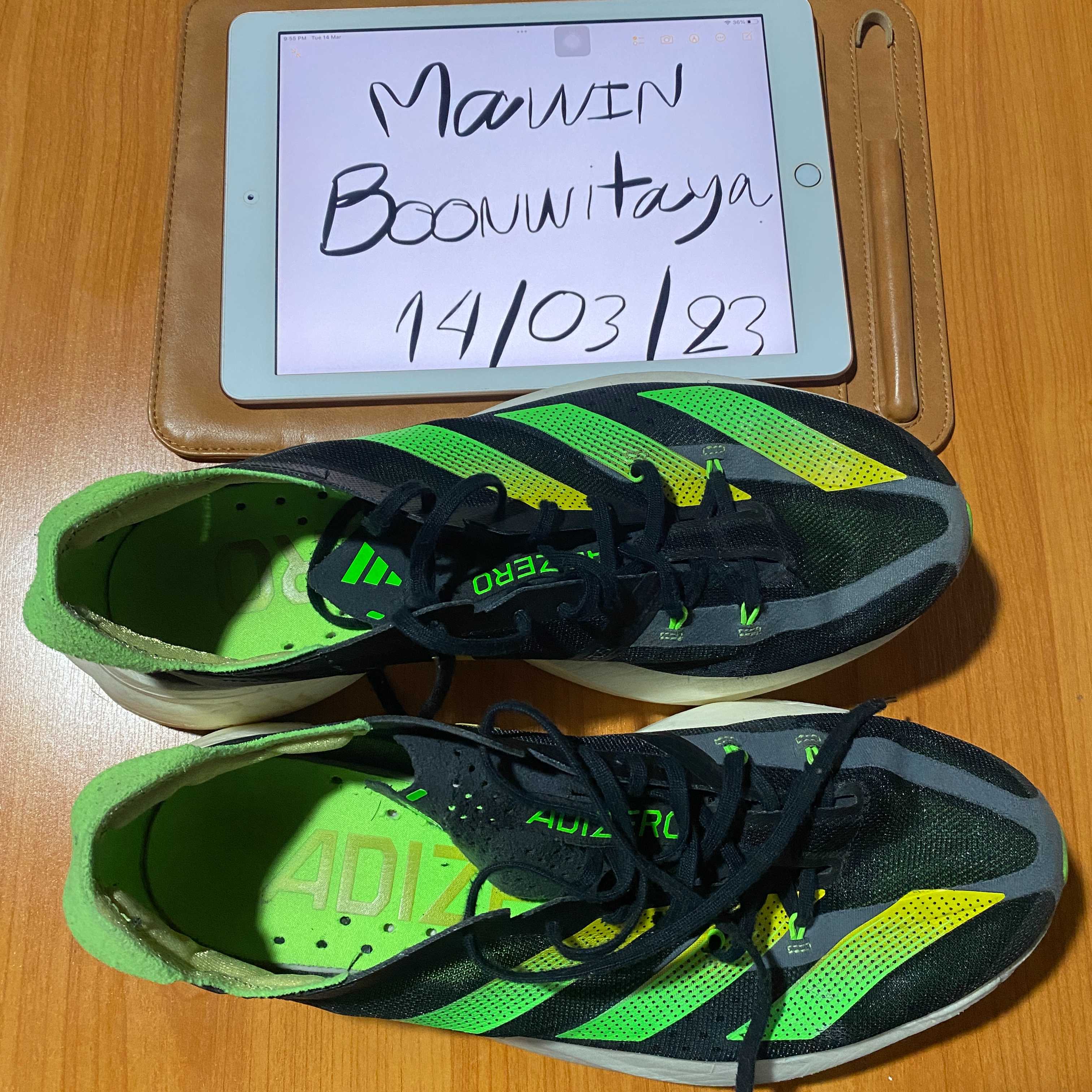 Adidas Adios Pro 3 มือสอง สภาพ 90%