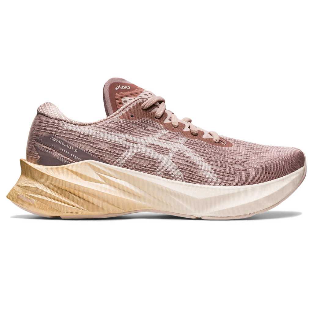 ASICS NOVABLAST 3 WOMEN - FAWN/MINERAL BEIGE - รองเท้าวิ่งทางเรียบ รองเท้าวิ่งผู้หญิง