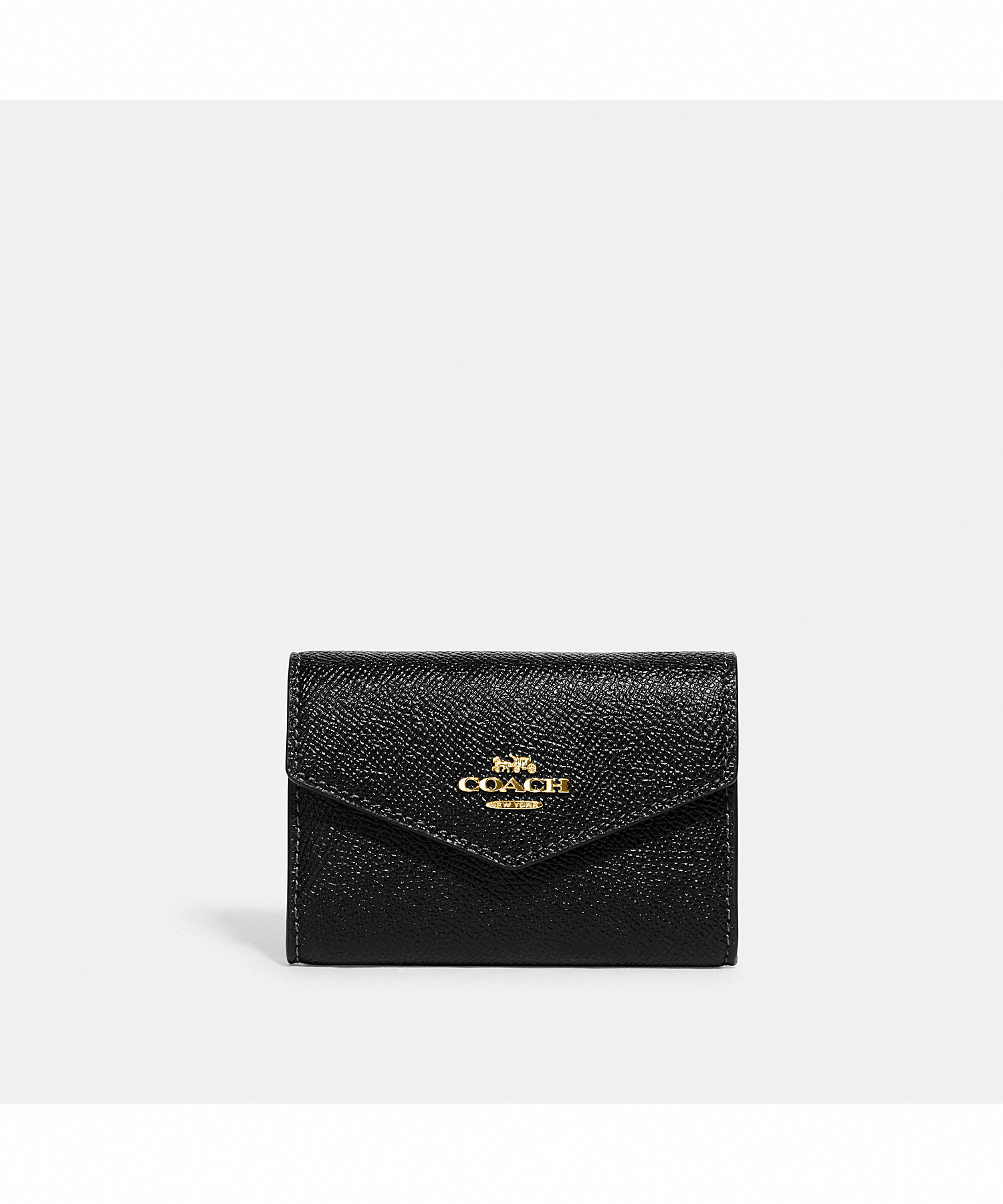 COACH FLAP CARD CASE CH487 IMBLK