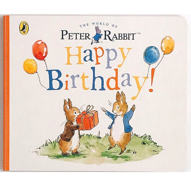 บอร์ดบุค Peter Rabbit Tale: Happy Birthday! ภาพสวยสีละมุน