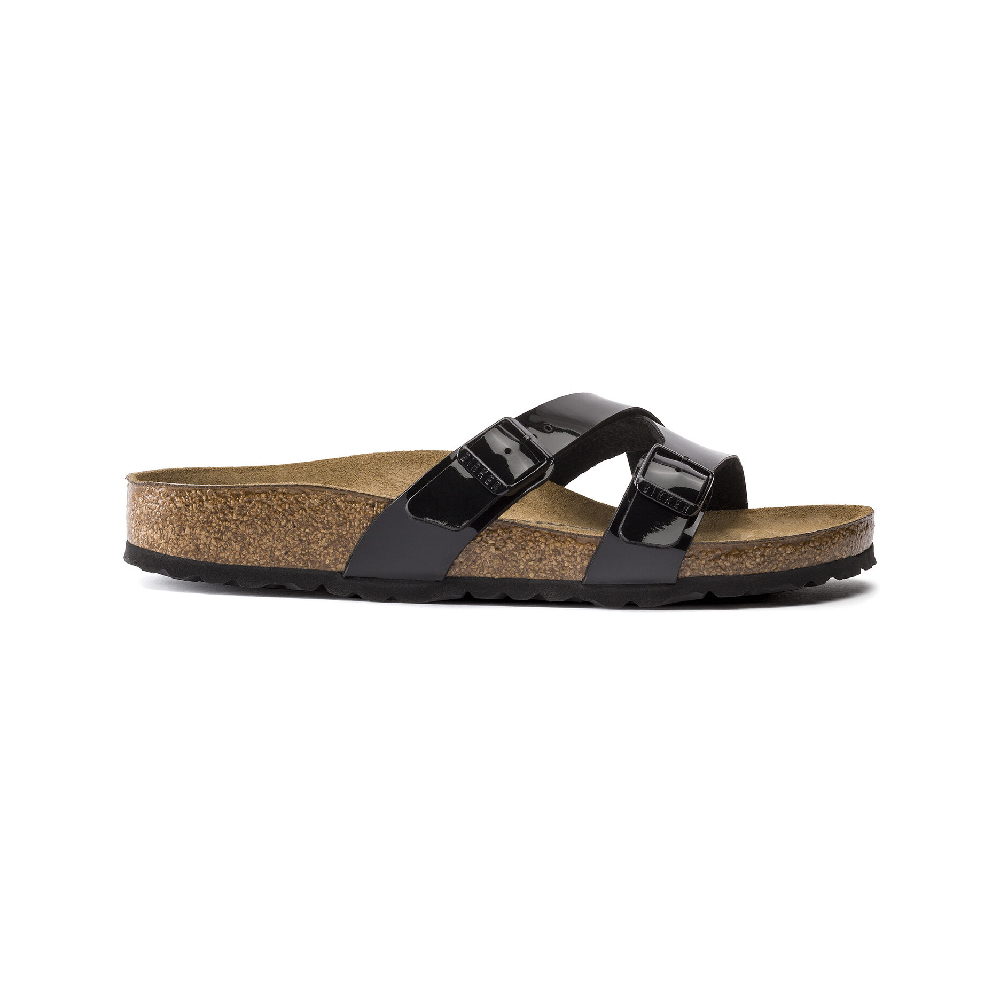 Birkenstock รองเท้าแตะ ผู้หญิง รุ่น Yao สี Black - 1016354 (regular)