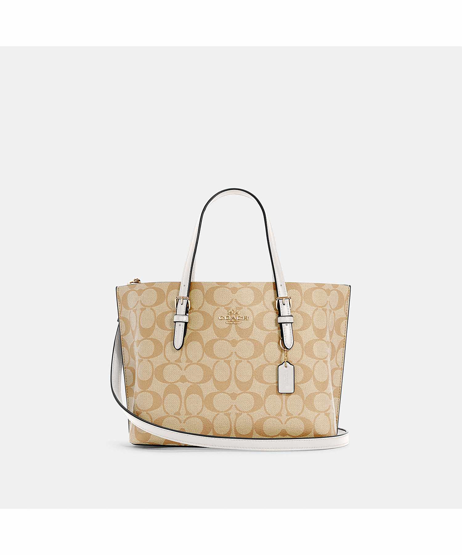 COACH MOLLIE TOTE 25 IN SIGNATURE CANVAS C4250 IMDQC