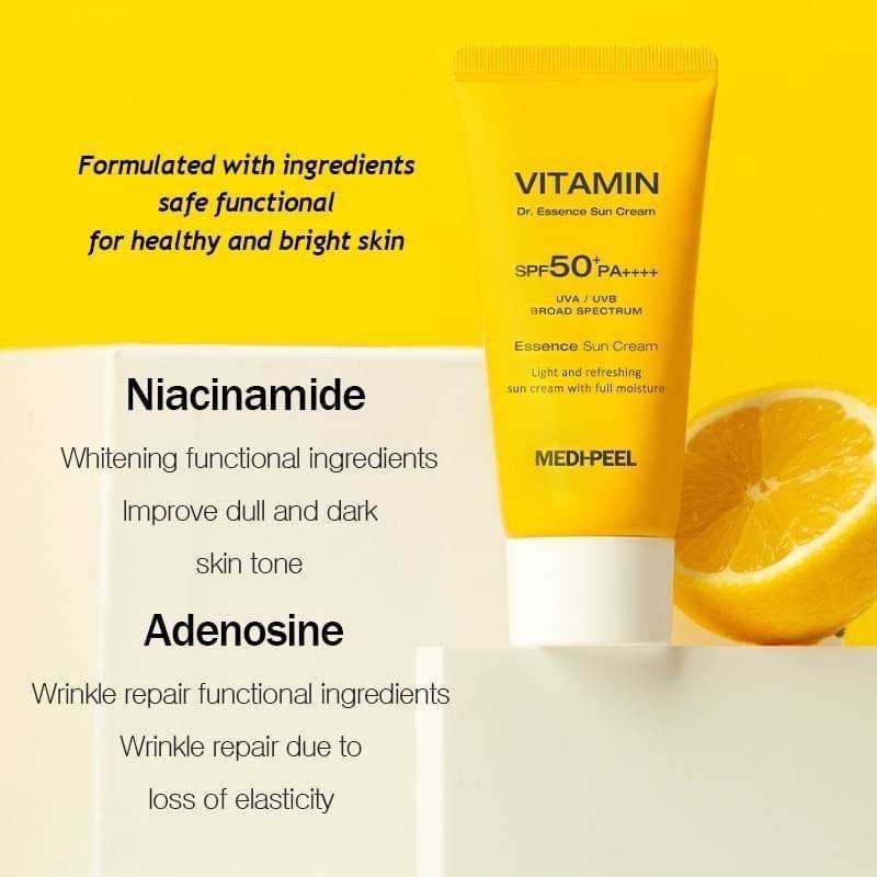 ครีมกันแดด Medipeel Vitamin Dr.essence sun cream   SPF50 PA ++++ 50ml.