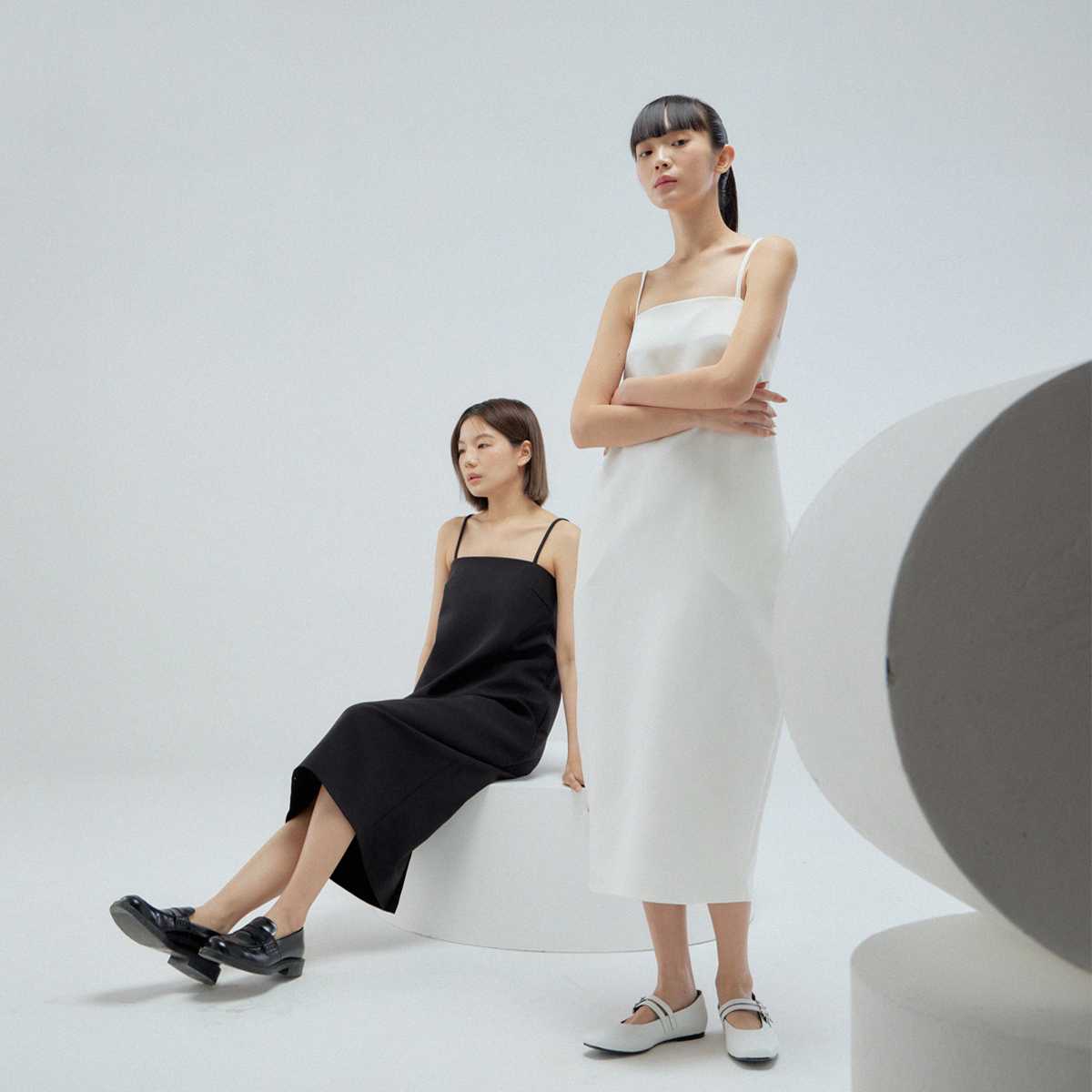 MACARONI DRESS - 2 COLORS