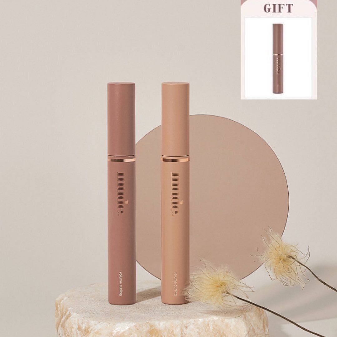 {ขายเท} Mude Inspire Curling Mascara Black Set แท่งปกติ แถม mini