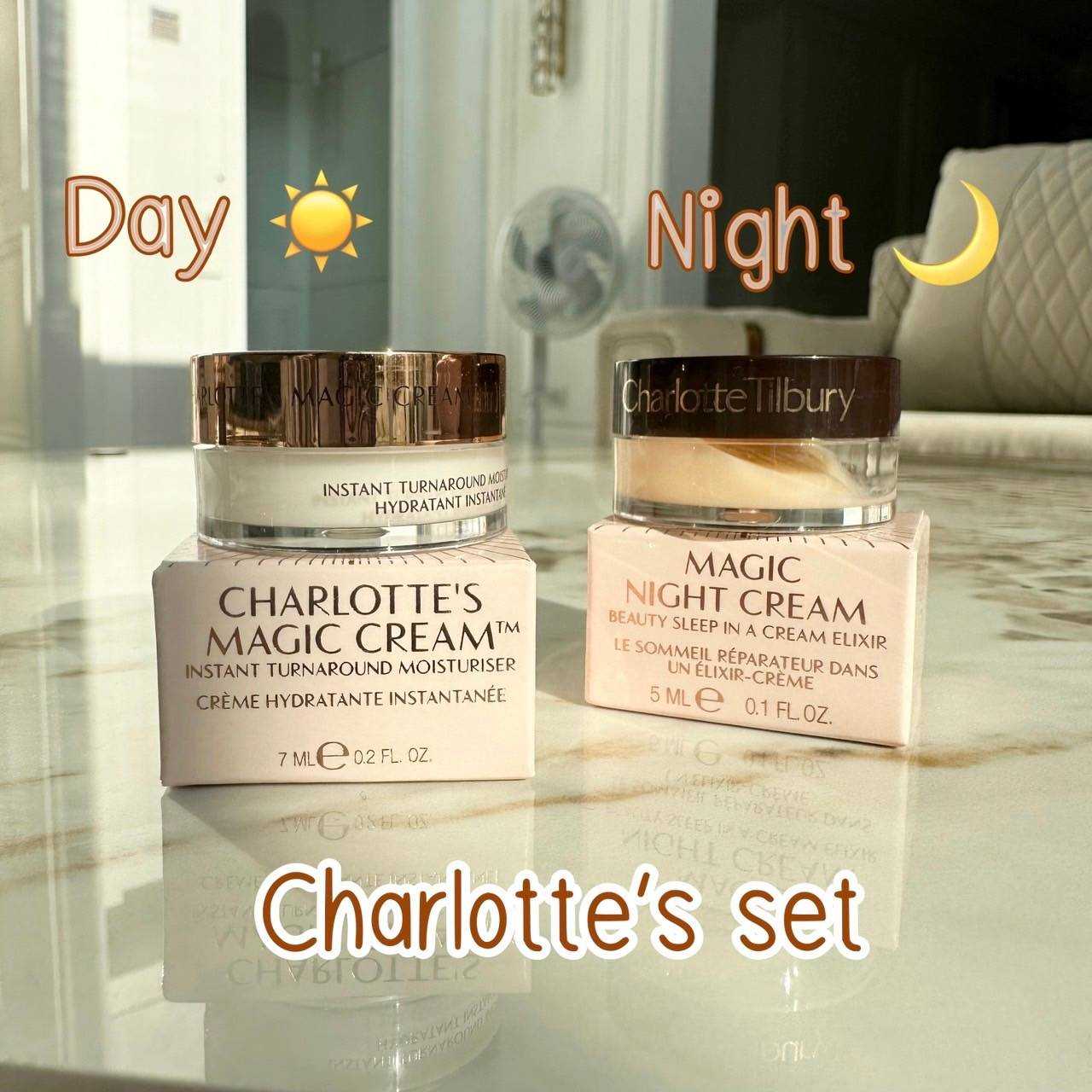 ครีมบำรุงผิวหน้า Charlotte Tilbury  set day&night