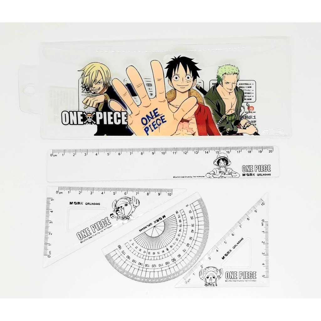 M&G ชุดเลขาคณิต ลายลิขสิทธิ์ One piece