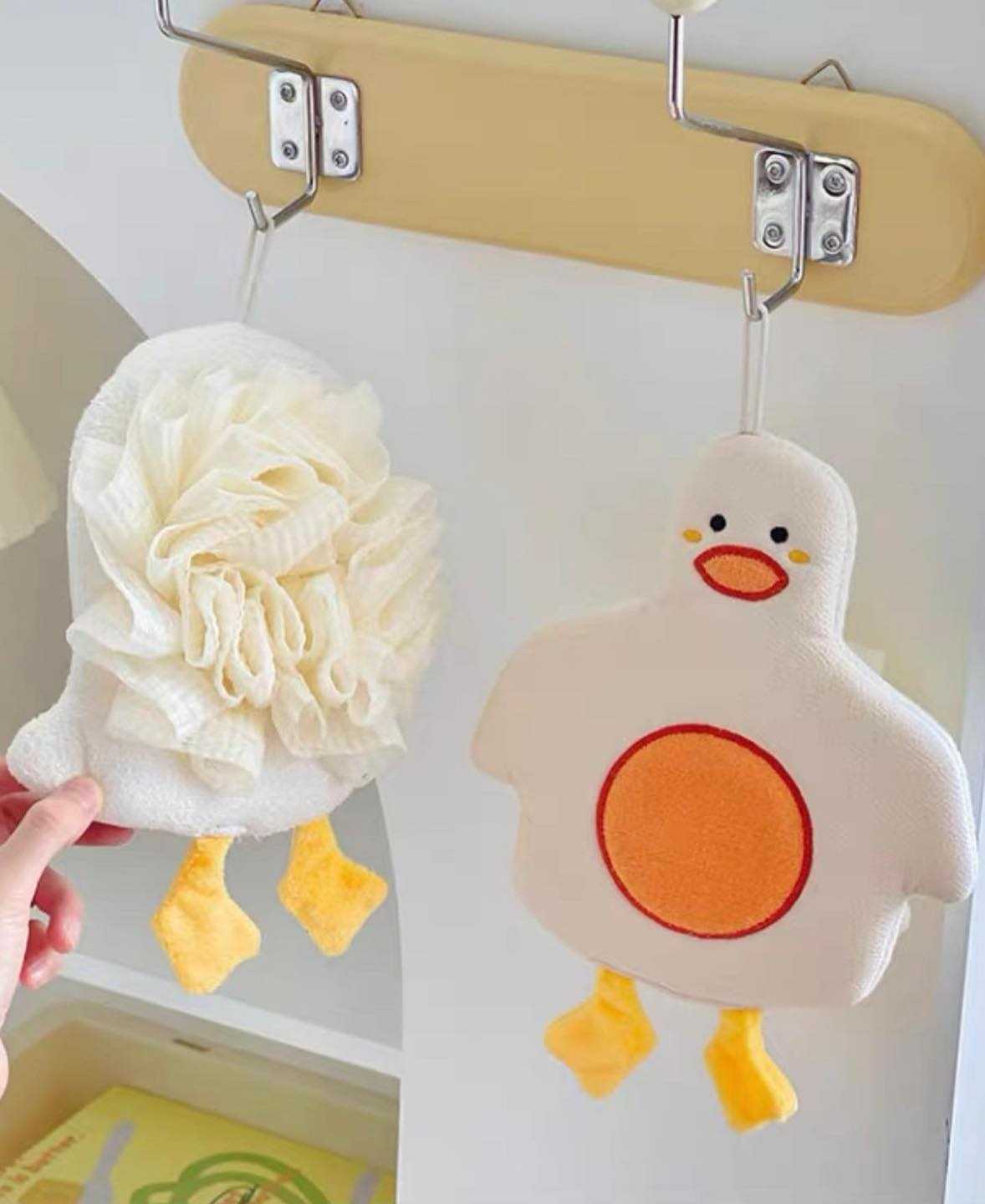 🧼ใยขัดตัวน้อนเป็ดก๊าบก๊าบ 🐣🛁 Twinnies Decor