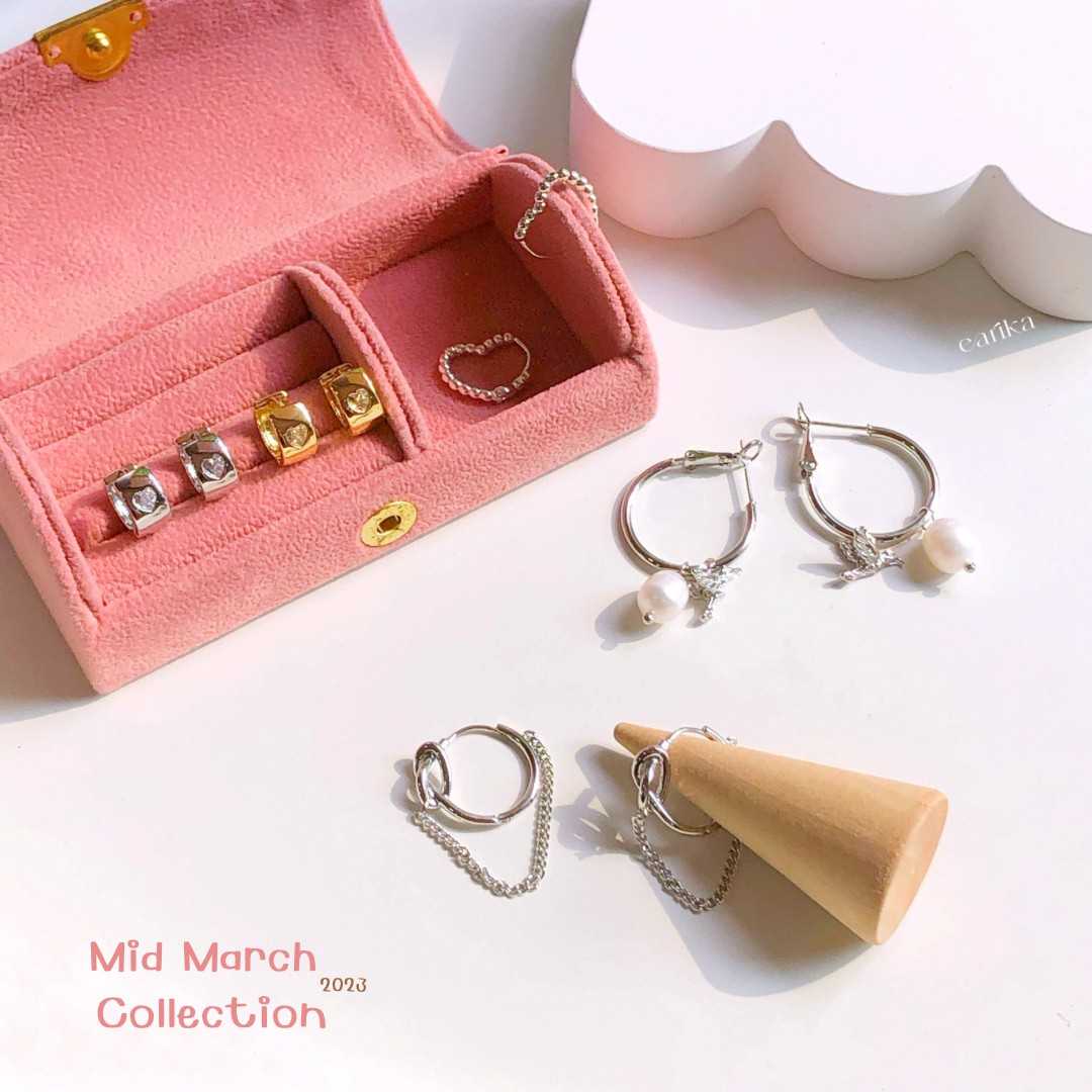 earika.earrings - ต่างหูเงินแท้ S92.5 คอลเลคชั่นกลางเดือนมีนาคม 2023 (2) เหมาะสำหรับคนแพ้ง่าย