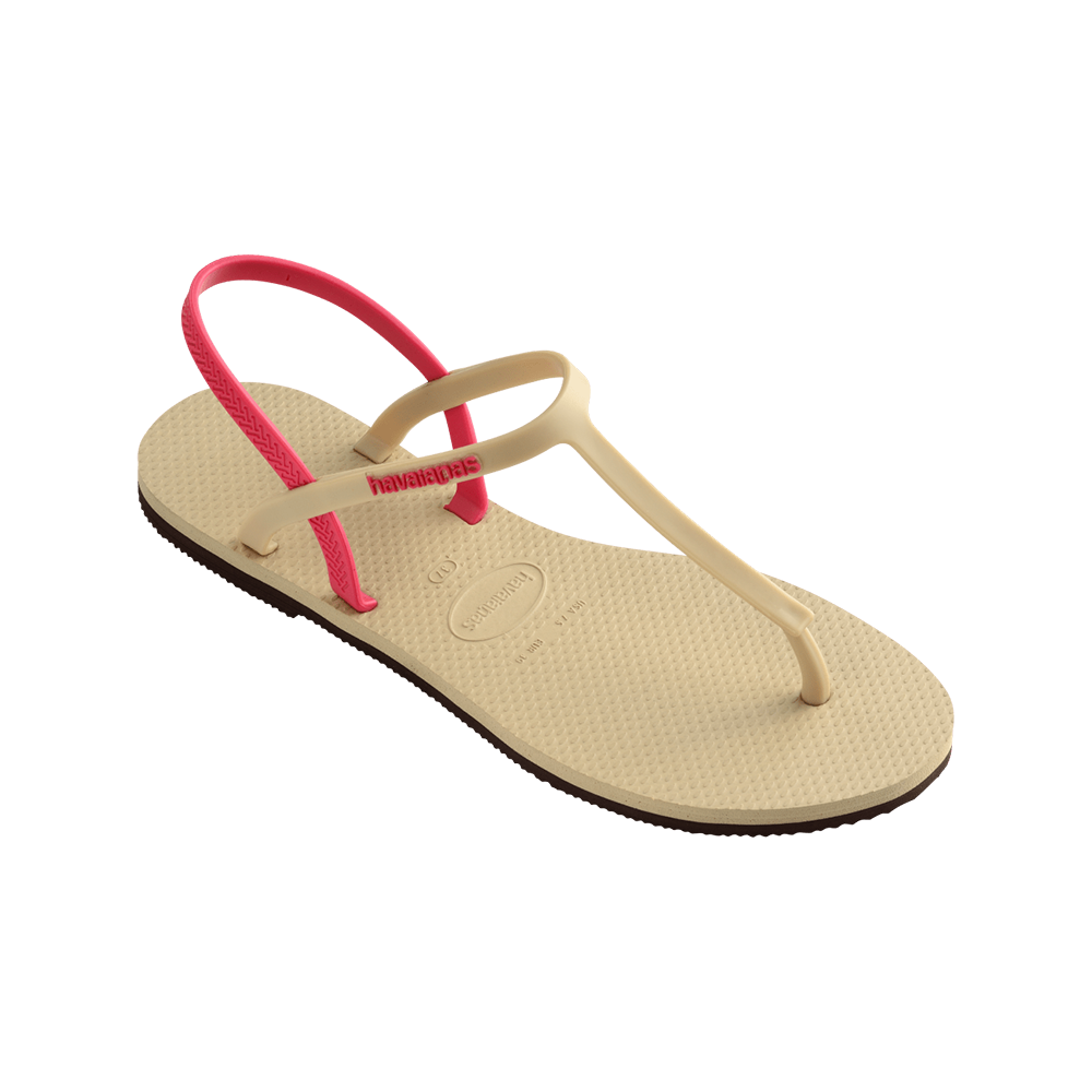 HAVAIANAS รองเท้าแตะผู้หญิง You Paraty Sandals Sand Grey 41471520154F_F3CMXX