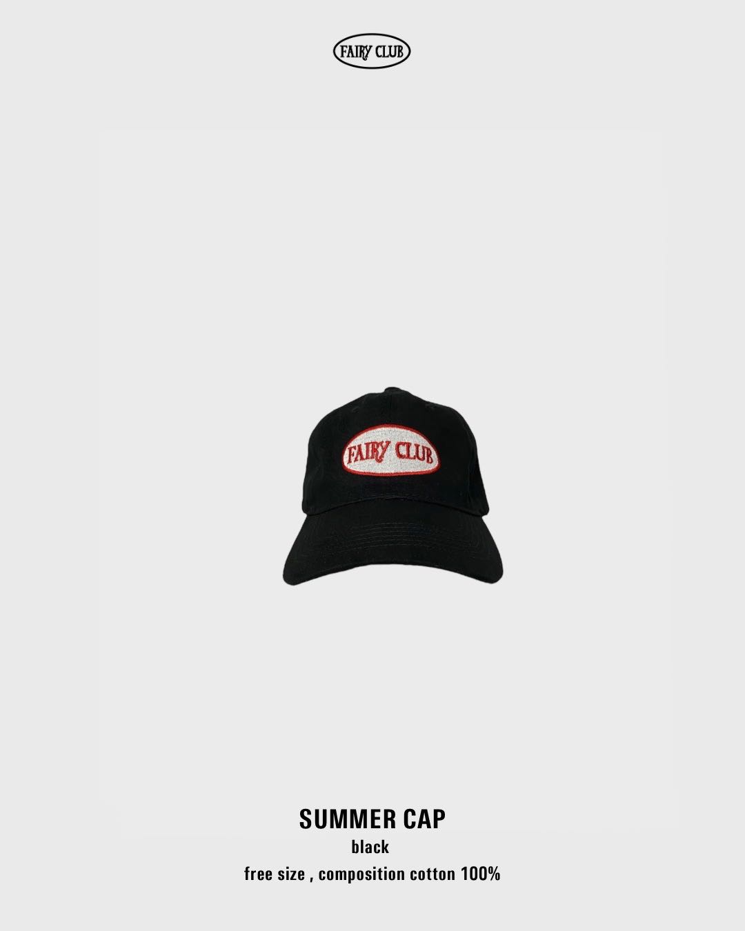 SUMMER CAP (black)