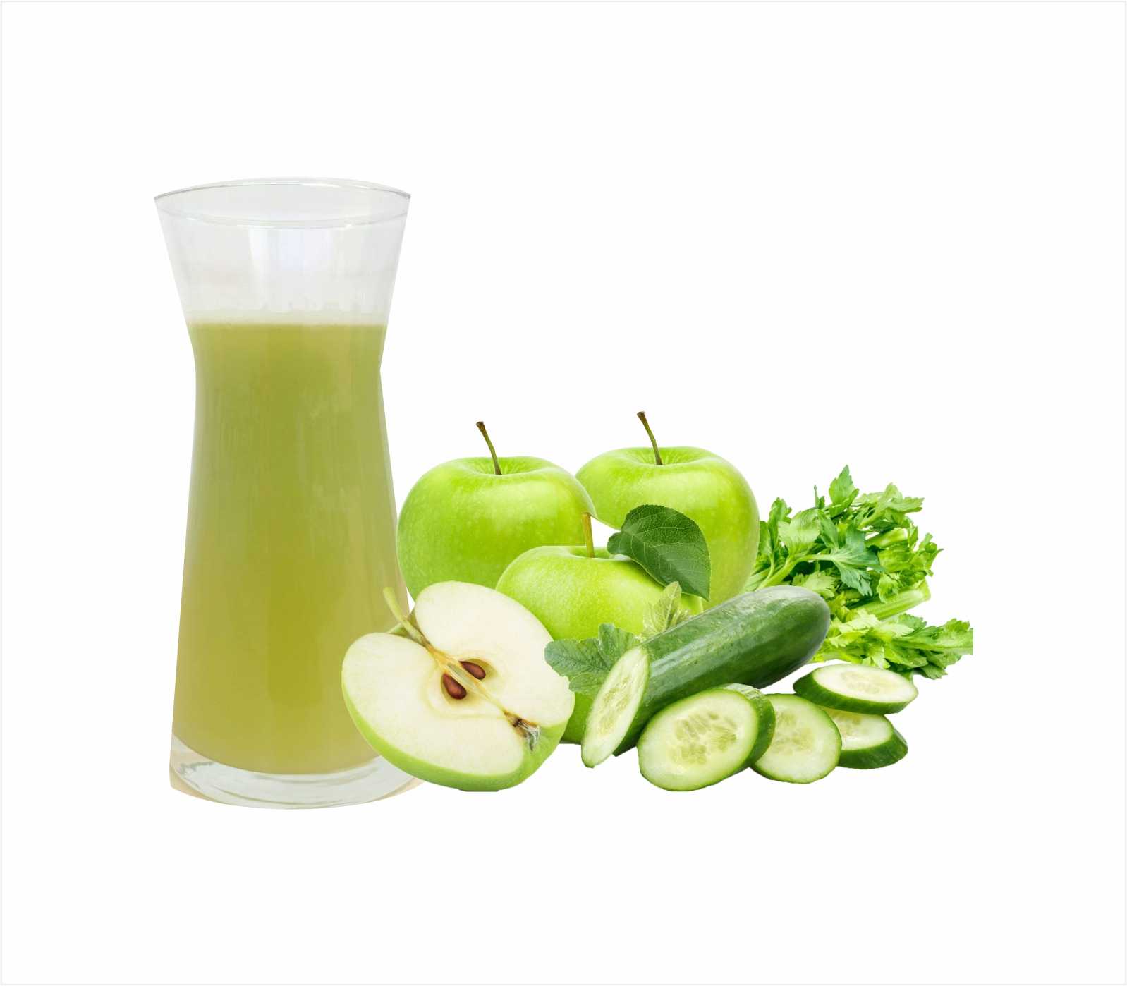 แอปเปิ้ลเขียว+แตงกวา+เซเลอรี่ / Green​ Apple + cucumber + celery