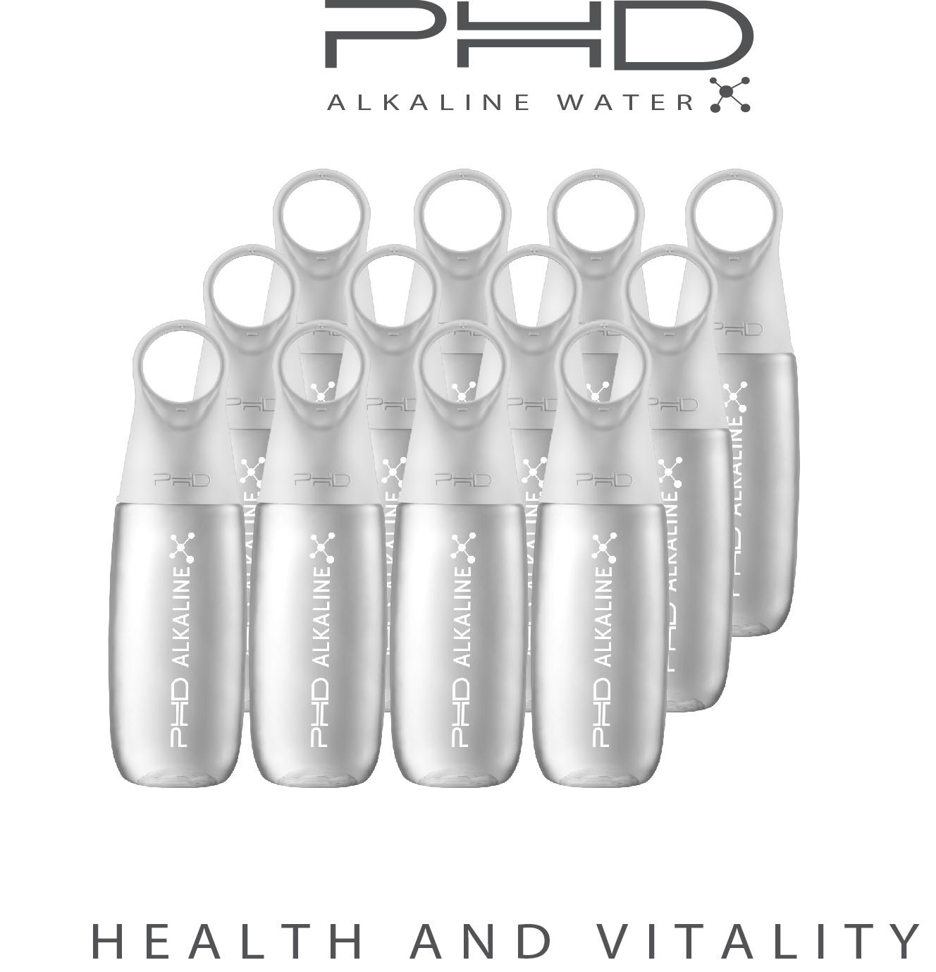 น้ำดื่มอัลคาไลน์ PHD ALKALINE WATER (12ขวด) มีฝาหิ้ว