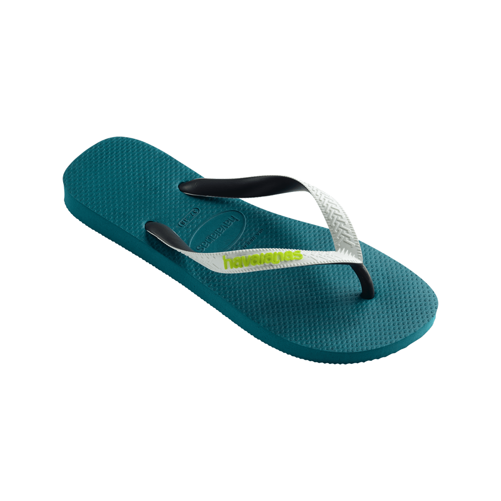 HAVAIANAS รองเท้าแตะผู้ชาย Top Mix Flip Flops Wht/Blck/Quar 41155491832U_F3GNXX