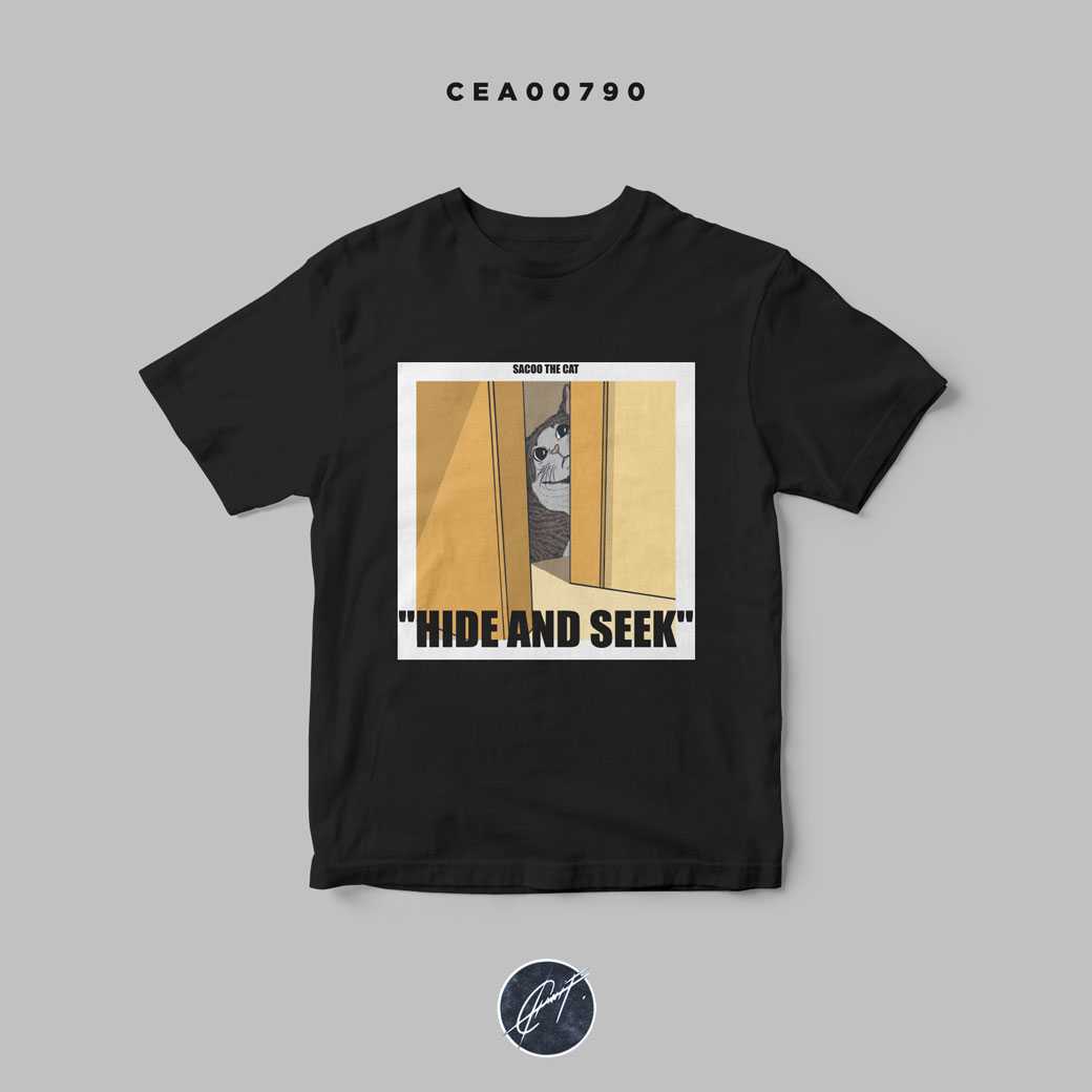 เสื้อยืด พิมพ์ลาย Sacoo Collection สีดำ รหัส CEA00790 #ShaWitch #SHOPTER