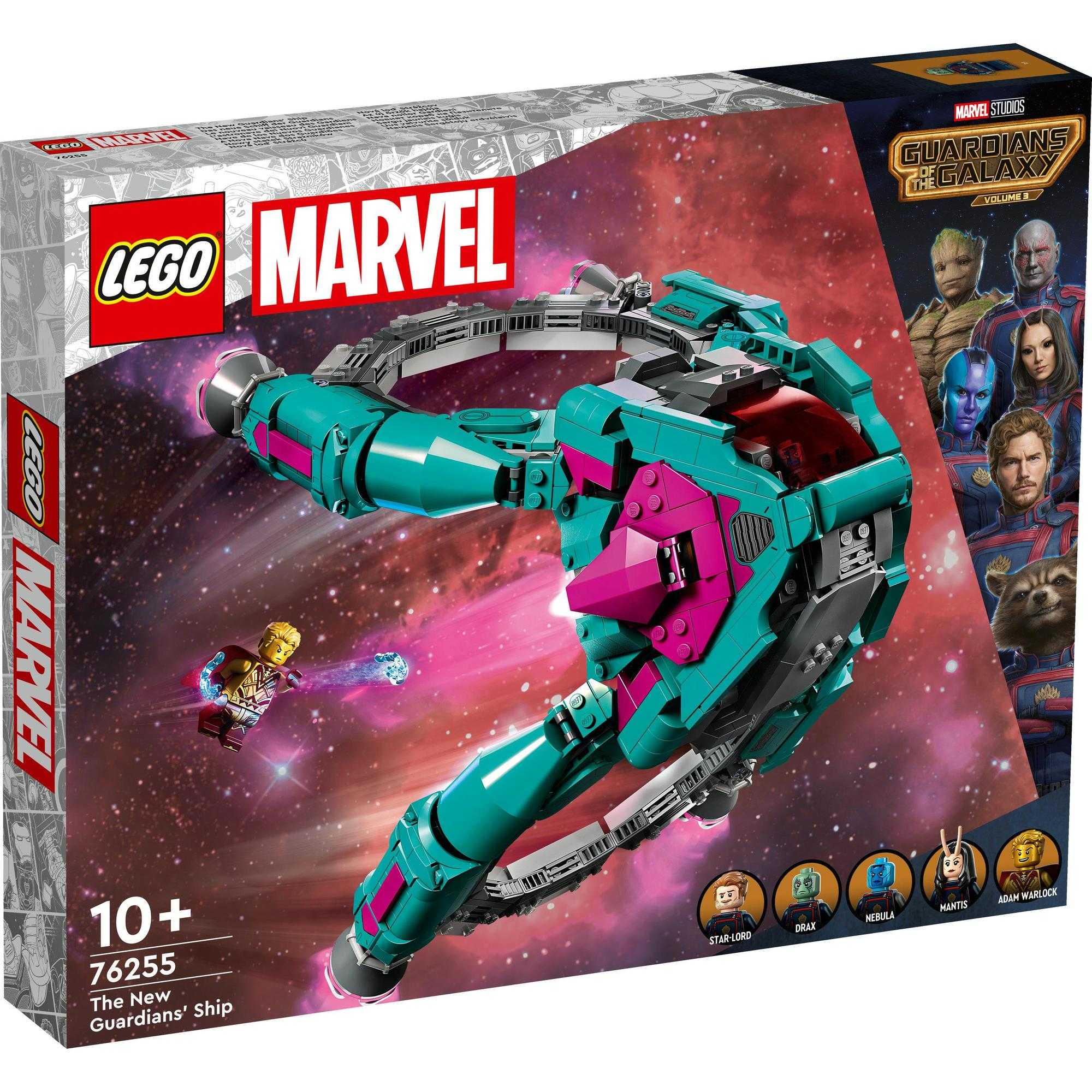 LEGO Super Heroes Marvel 76255 The New Guardians’ Ship Building Toy Set (1,108 Pieces)