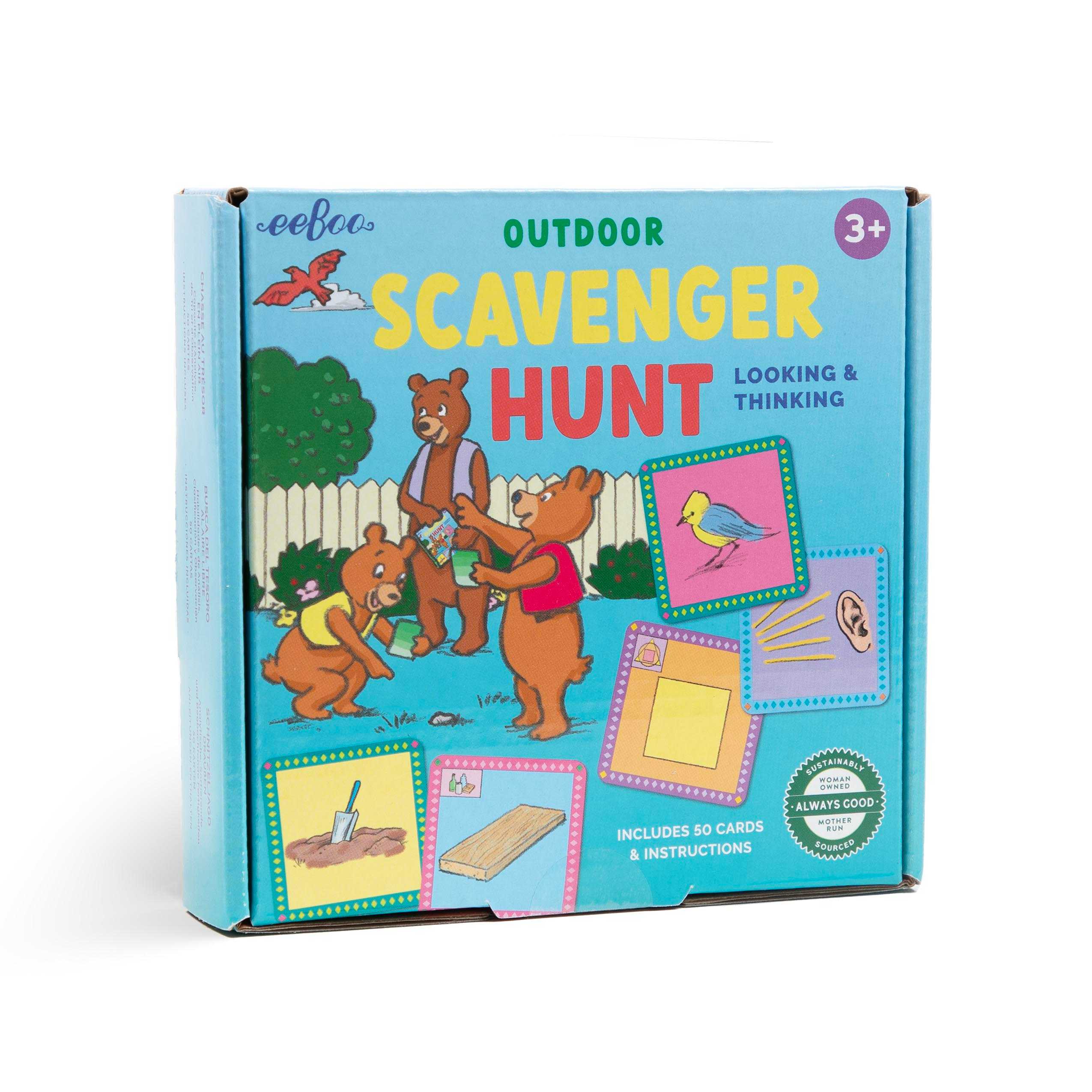 eeBoo Scavenger Hunt Game - Outdoors