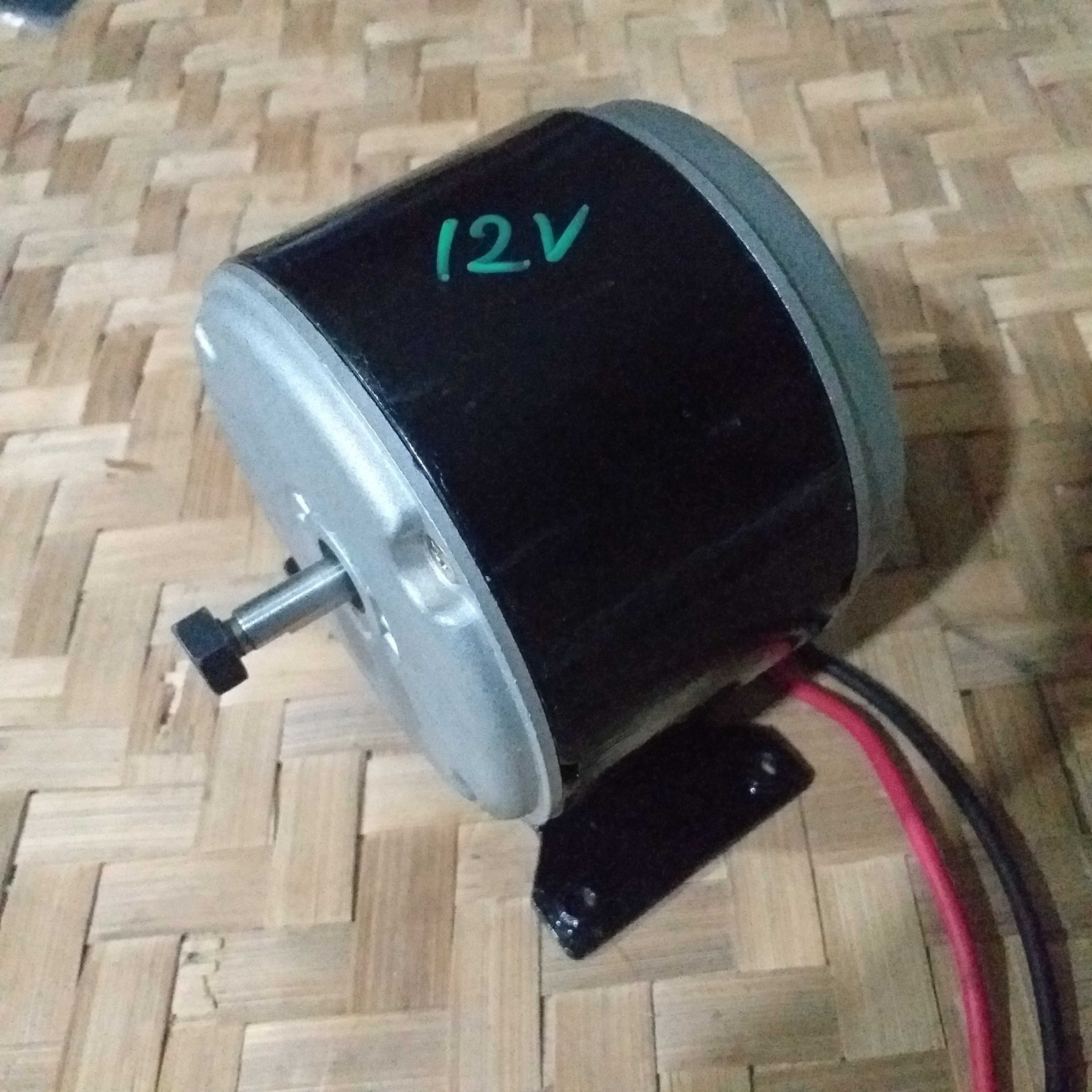 1.5K#M1230-NPT1# มอเตอร์ 250W 12V ไม่มีมู่เล่