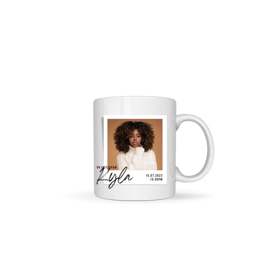 Happylife Social mug แก้วสกรีน 11 ออนซ์ แก้วพิมพ์ลาย แก้วสกรีน ของขวัญให้แฟน ของขวัญวันสำคัญ