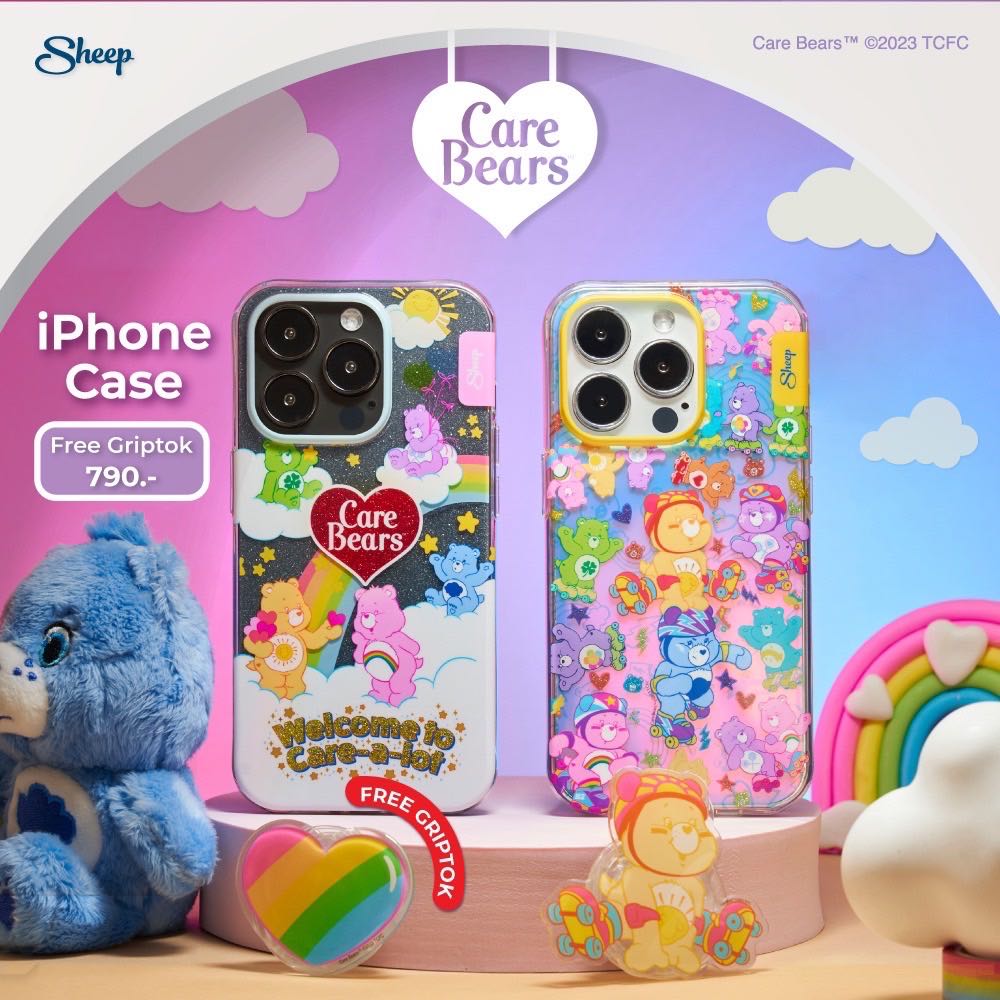 🧸 Carebears x Sheep iPhone Case