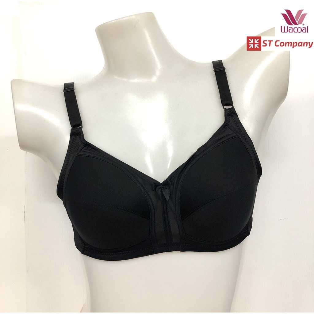เสื้อใน/ชุดชั้นใน วาโก้ Wacoal Basic Bra  รุ่น WB9M34 บรา ไม่มีโครง Wireless Bra เต็มคัพ เก็บทรง